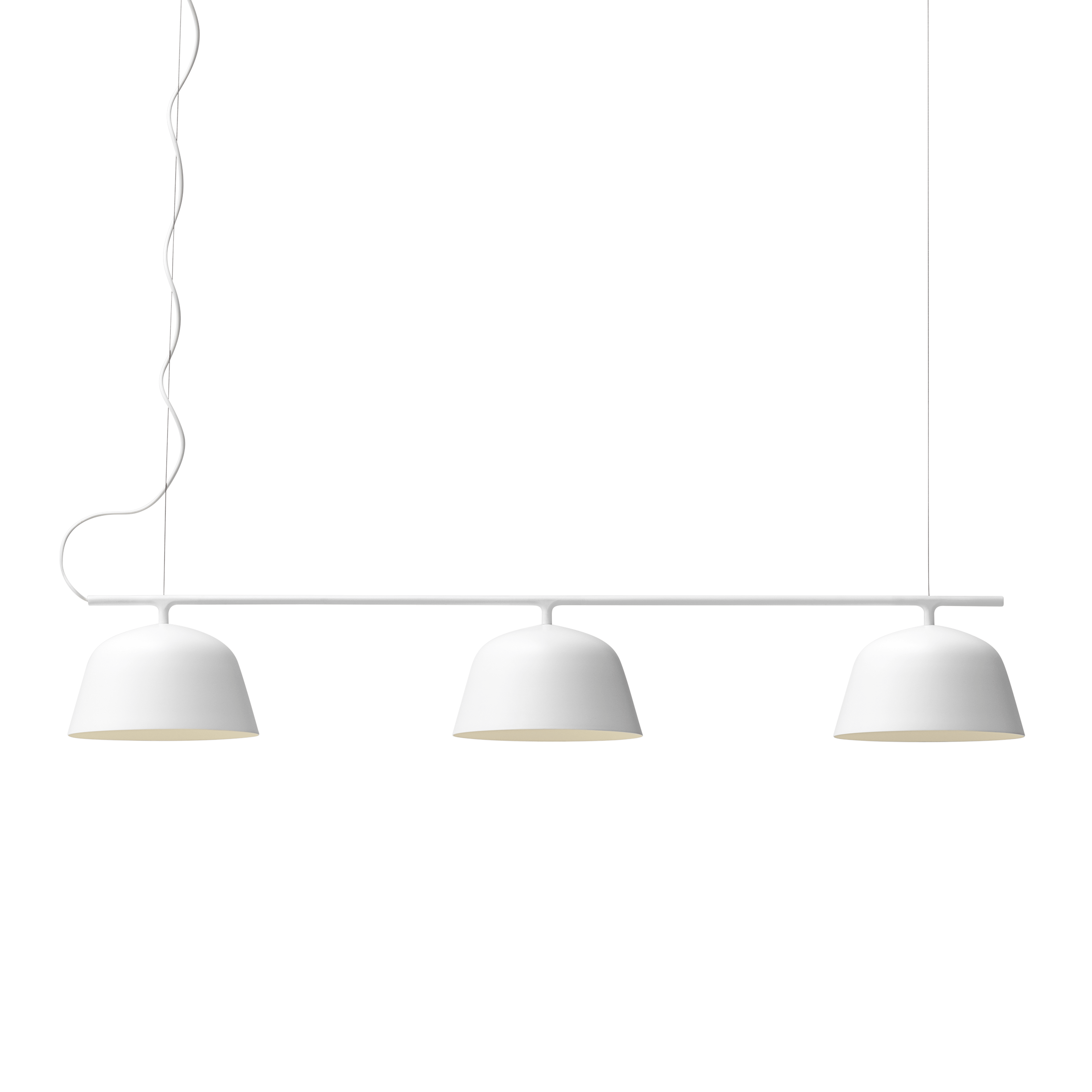 Závesná lampa AMBIT RAIL biela