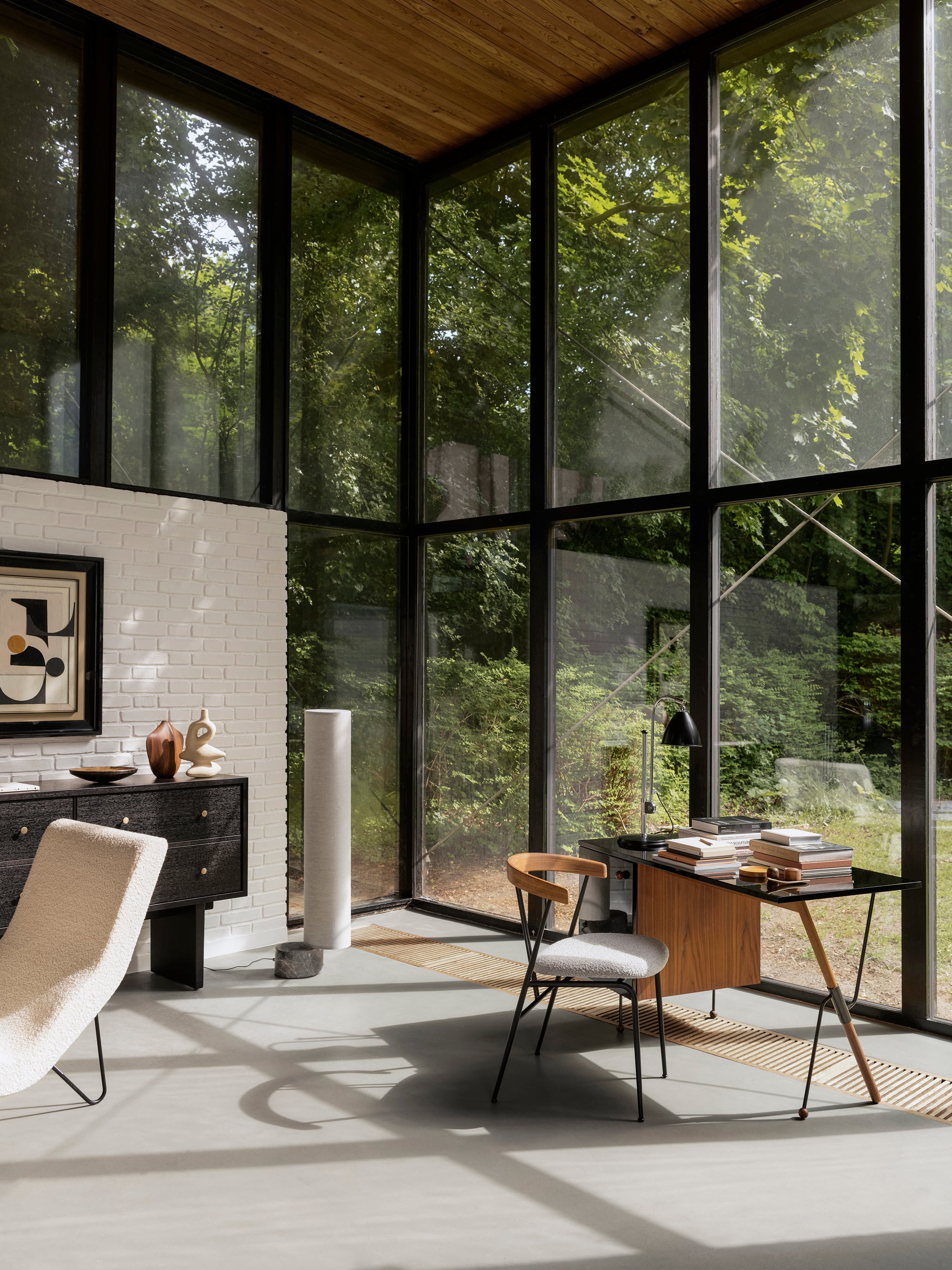 Upholstered Chair VIOLIN Oak Wood