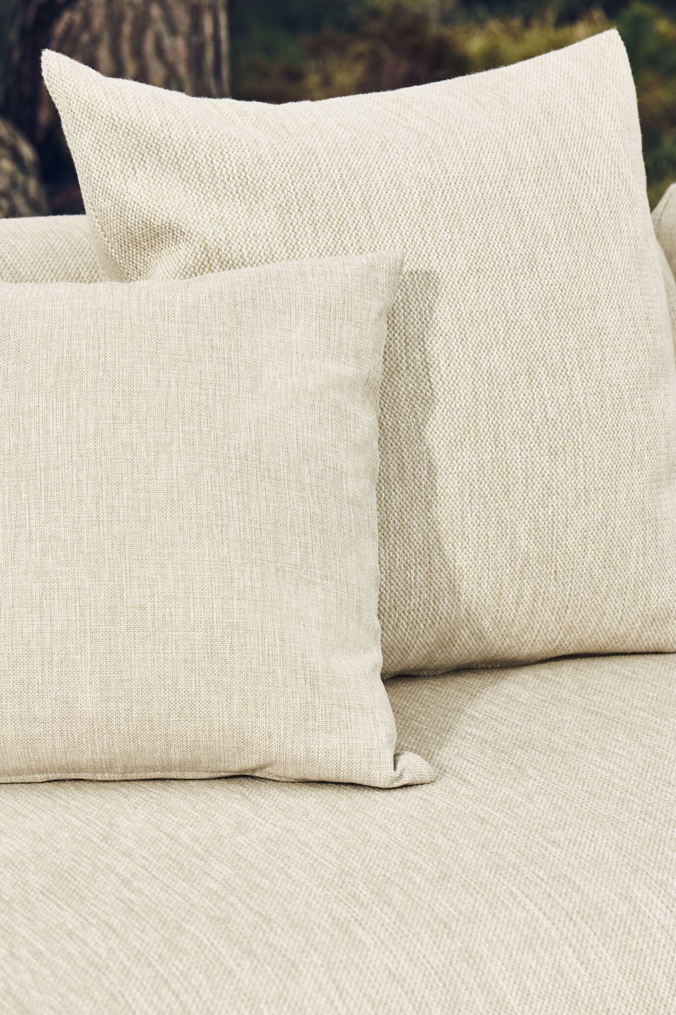 Modulárna vonkajšia pohovka ARKE - ľavý čalúnený modul