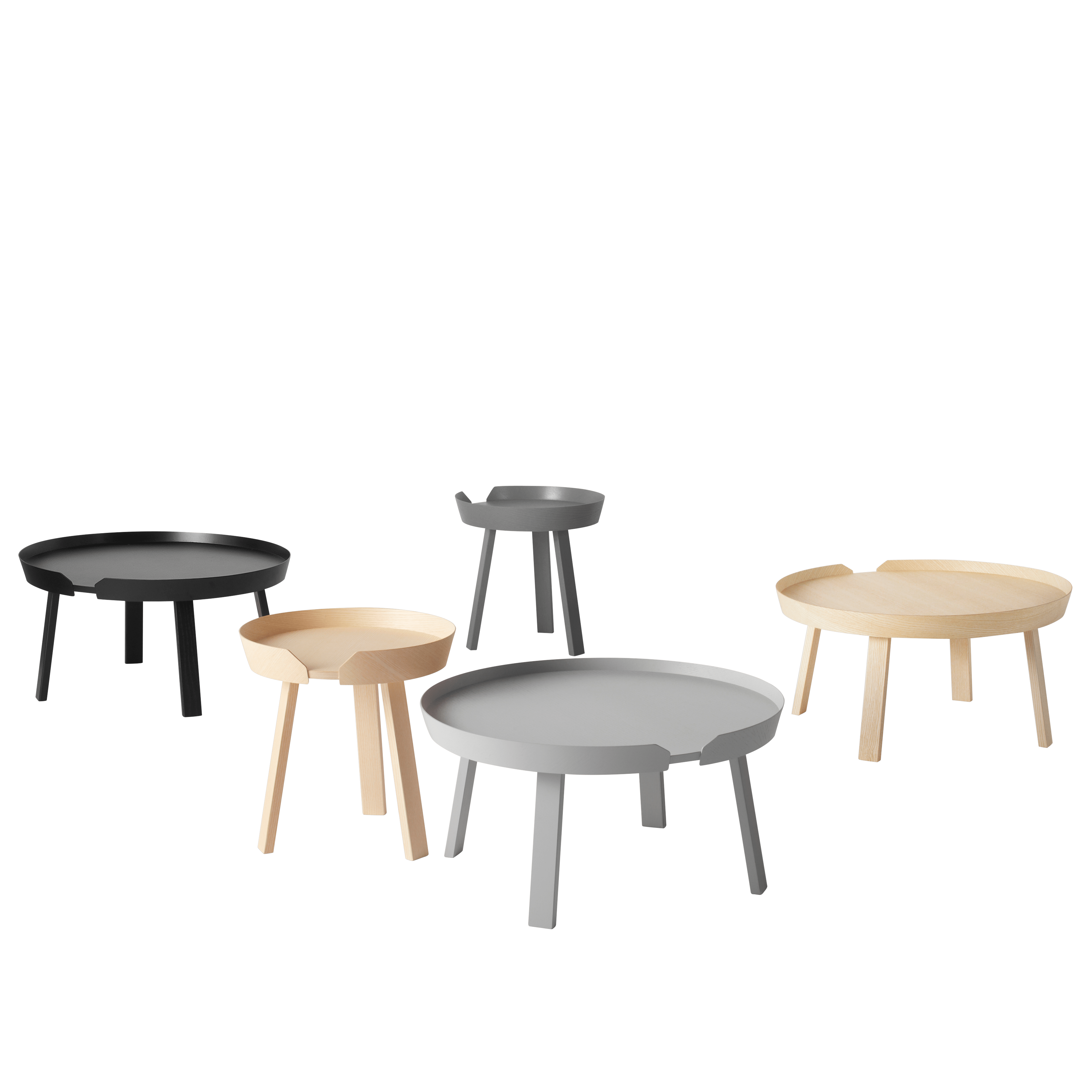 AROUND coffee table in ash wood