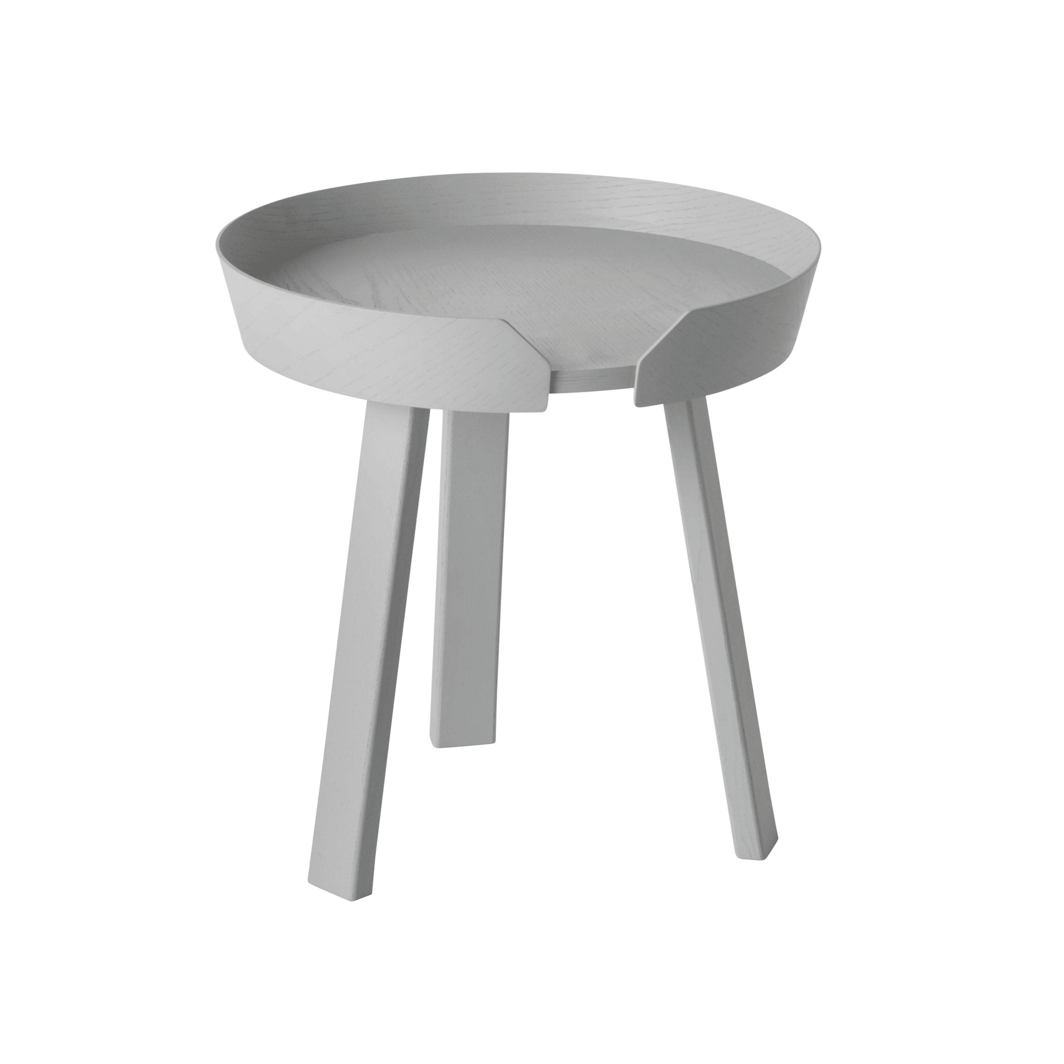 AROUND Gray Side Table