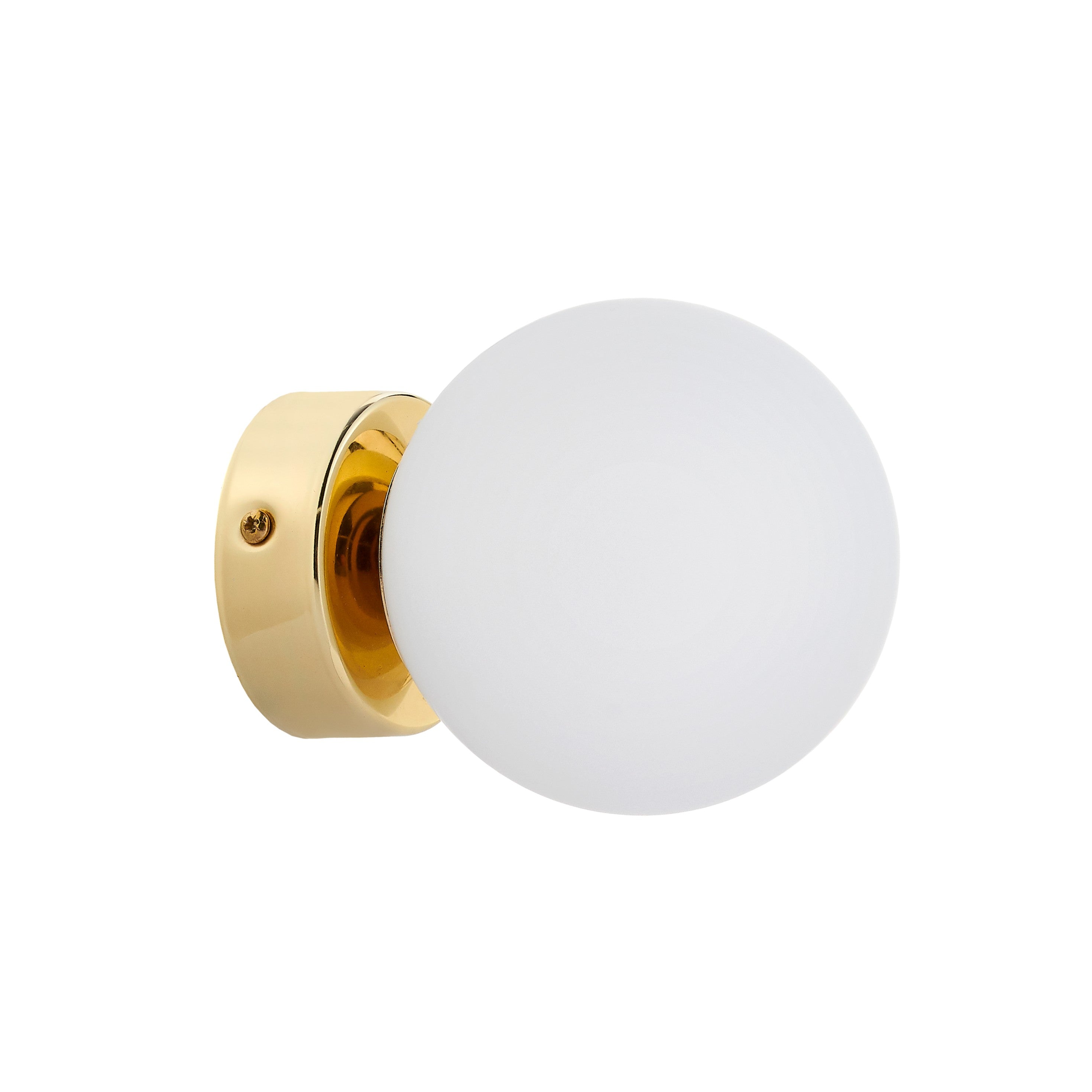 ASTRA wall lamp gold with white