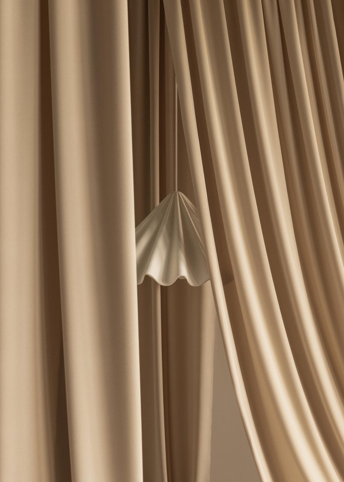 DANCING white pendant lamp