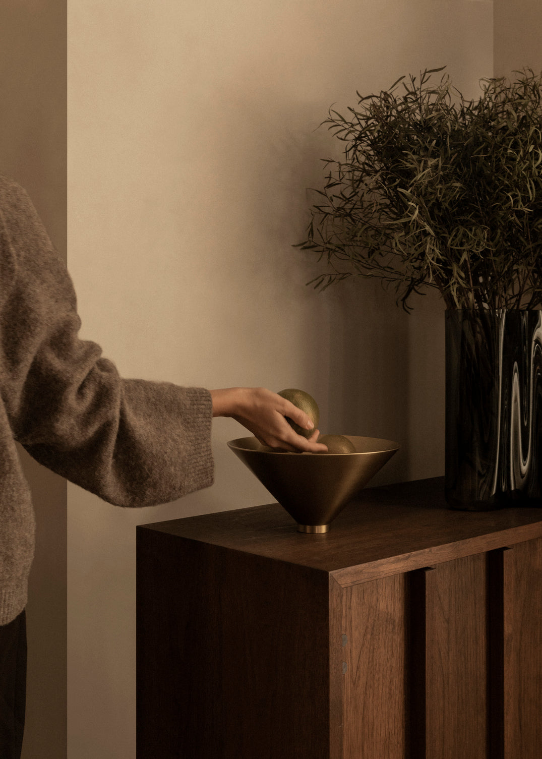 Misa TAPER mosadzná