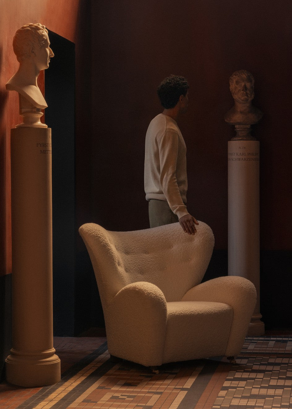 THE TIRED MAN Armchair beige