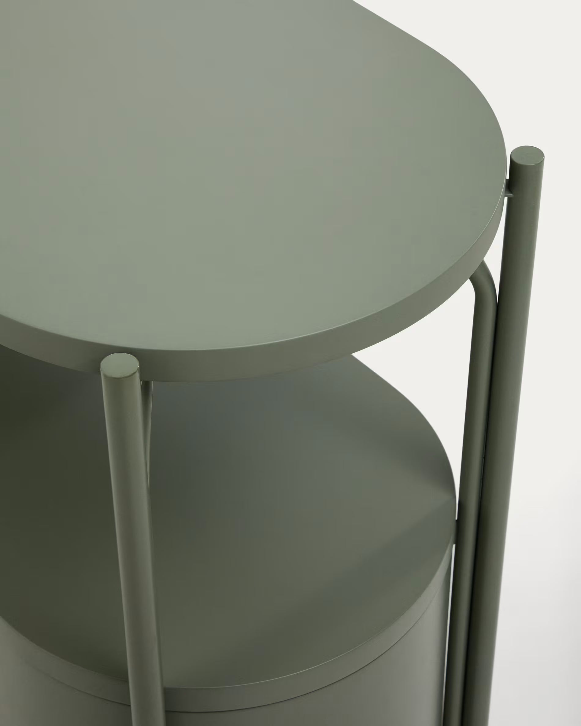 ARELY green bathroom cabinet