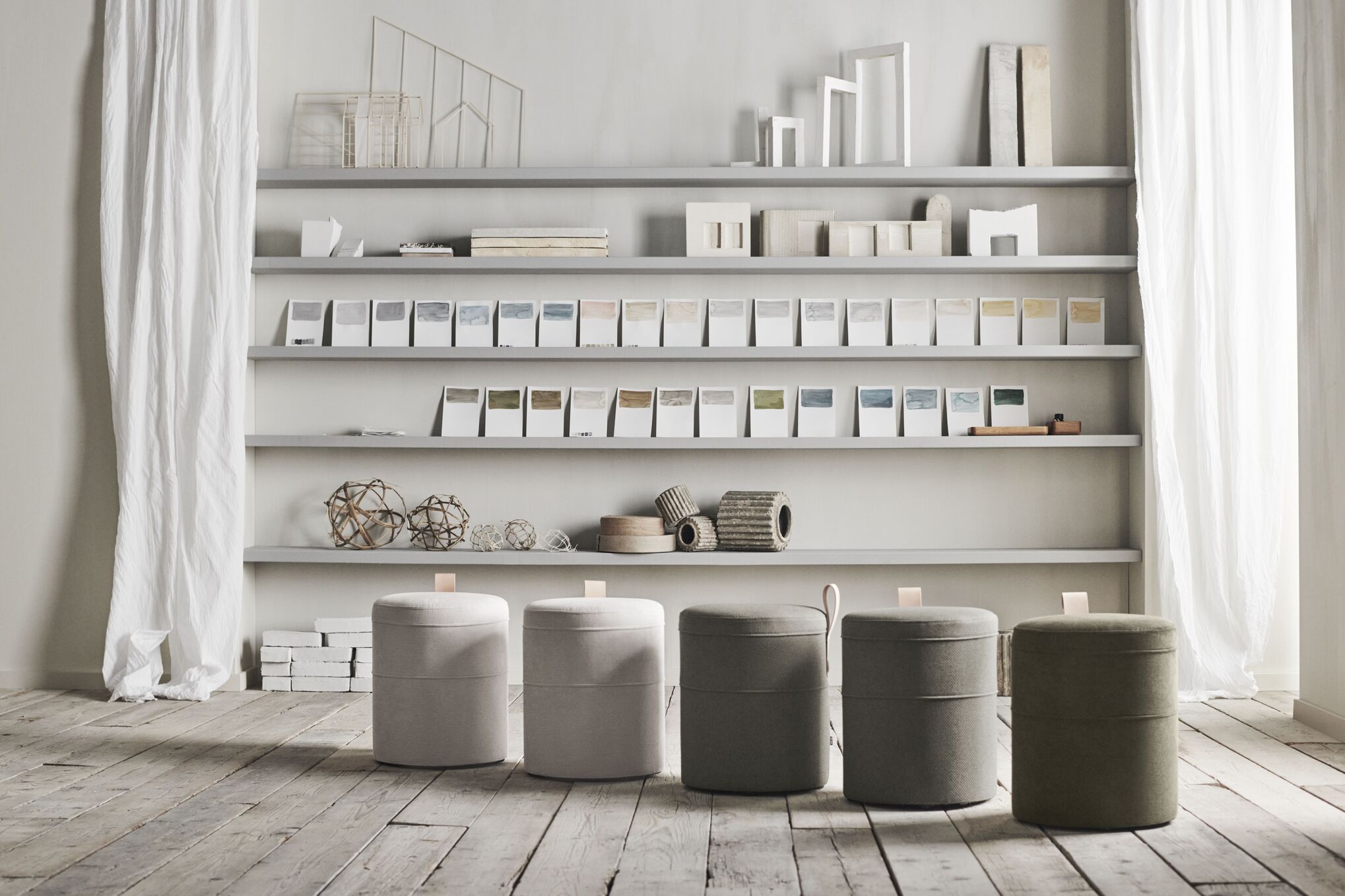 Puf so schránkou GRAB čalúnený