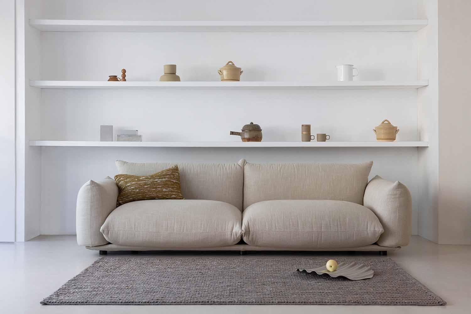 Koberec CRAFT PLAIT tmavosivý