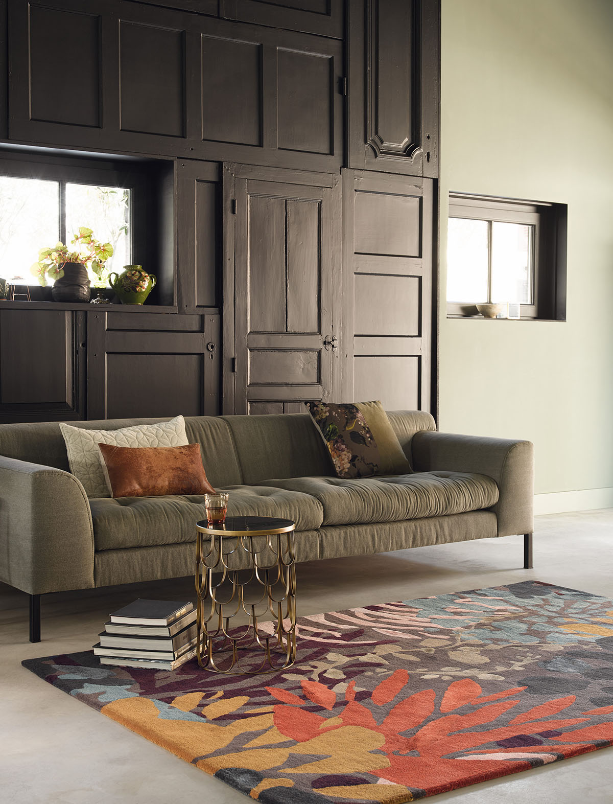 Koberec ESTELLA SUBMARINE oranžovo-hnedý