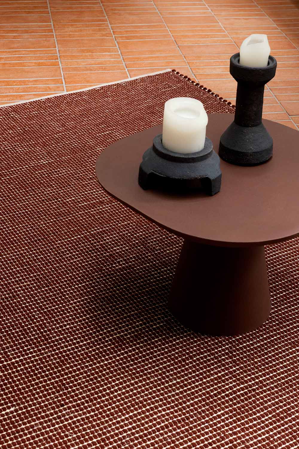 Koberec FRAME tehlový