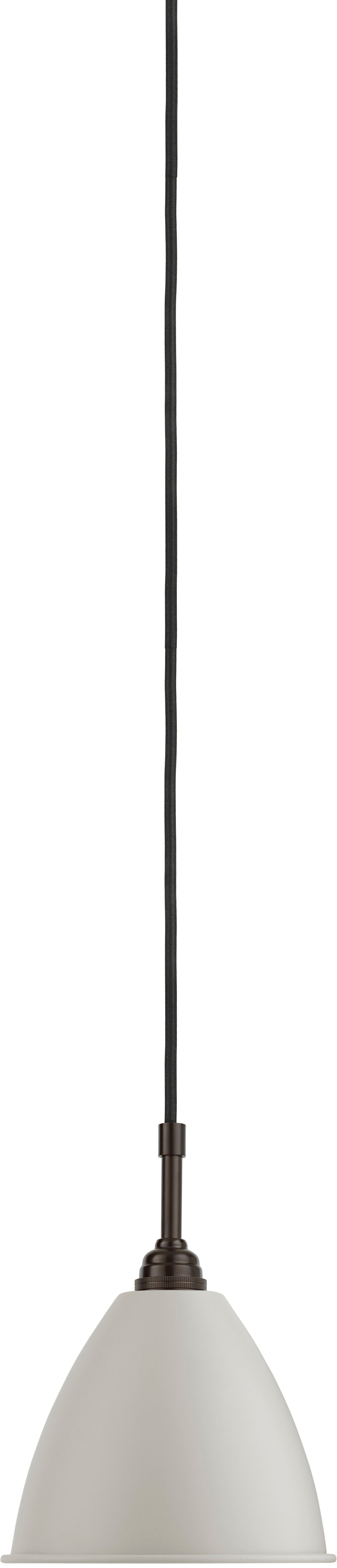 Závesná lampa BESTLITE BL9 čierna s krémovým tienidlo