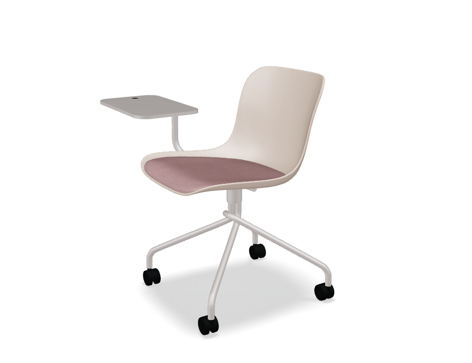 Swivel chair Baltic 2 remix metal base with wheels to a soft surface