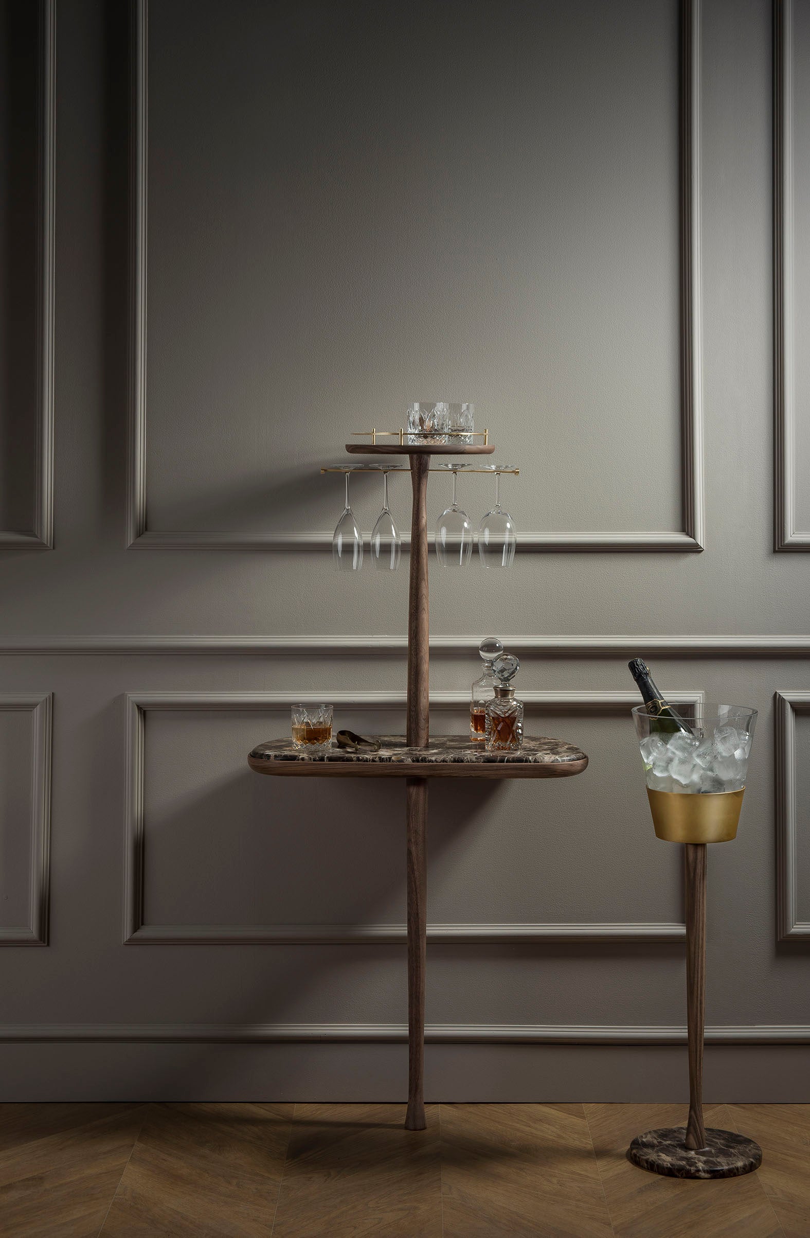 BAR lite wall shelf wood