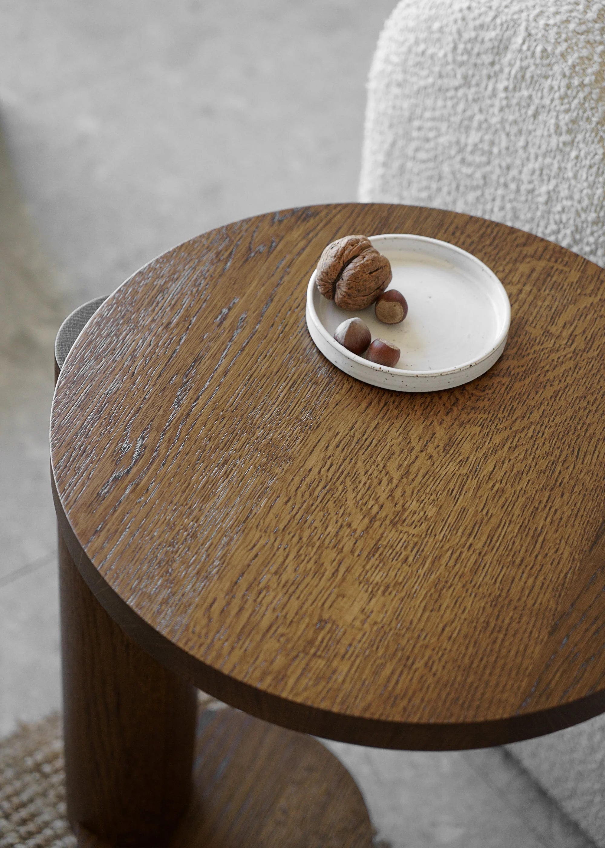 BOLD Side Table Dark Oak Wood