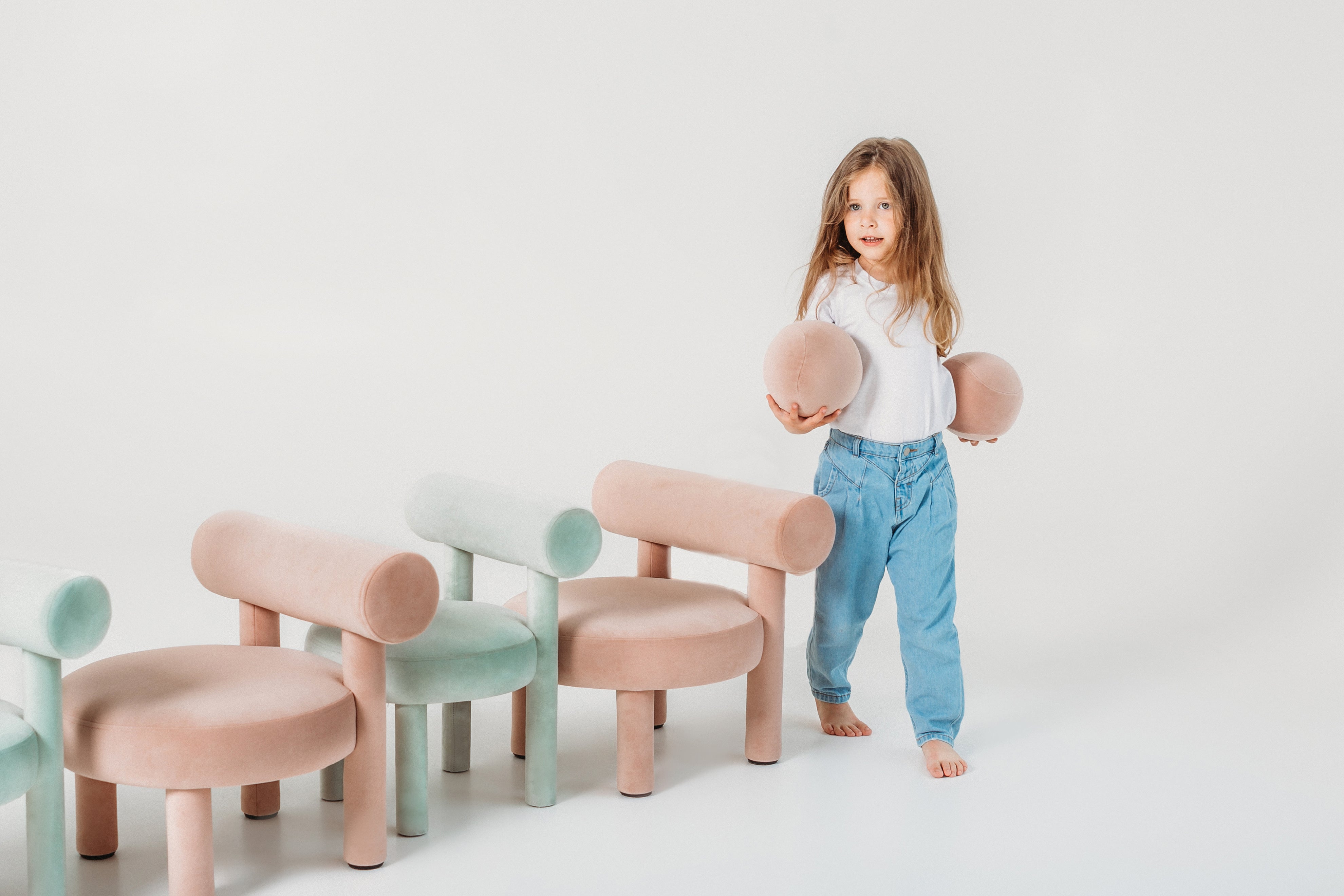 Upholstered Children's Chair BABY GROPIUS CS1