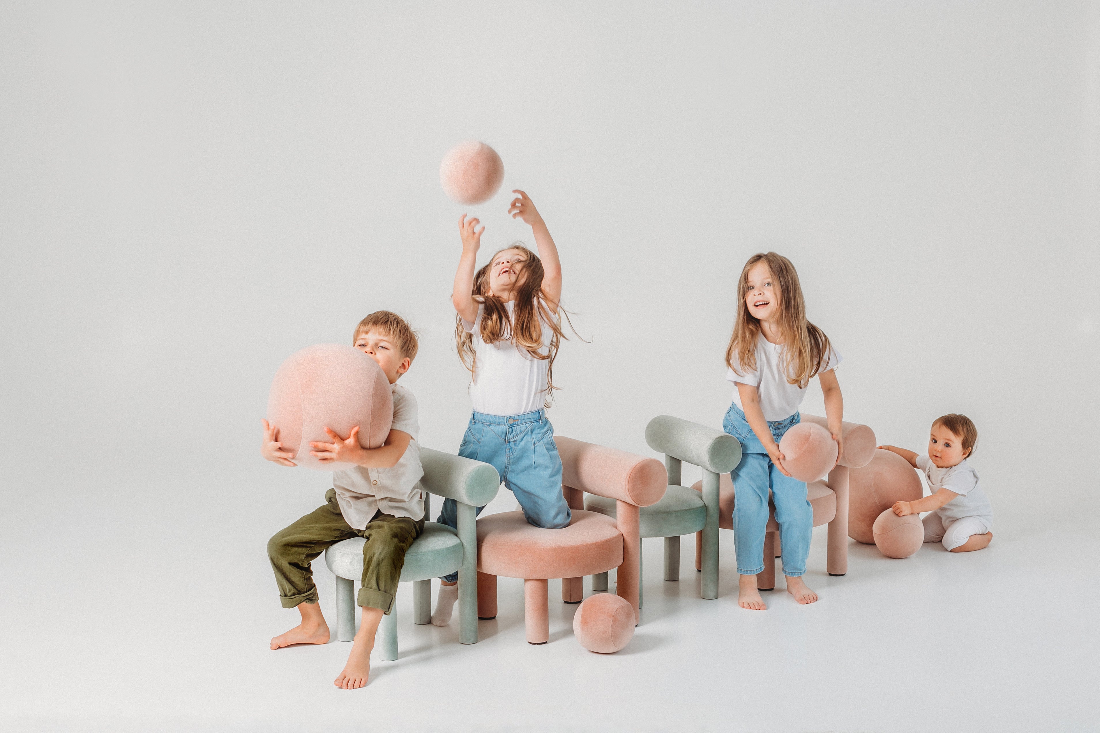 Detské kreslo BABY GROPIUS CS1 čalúnené