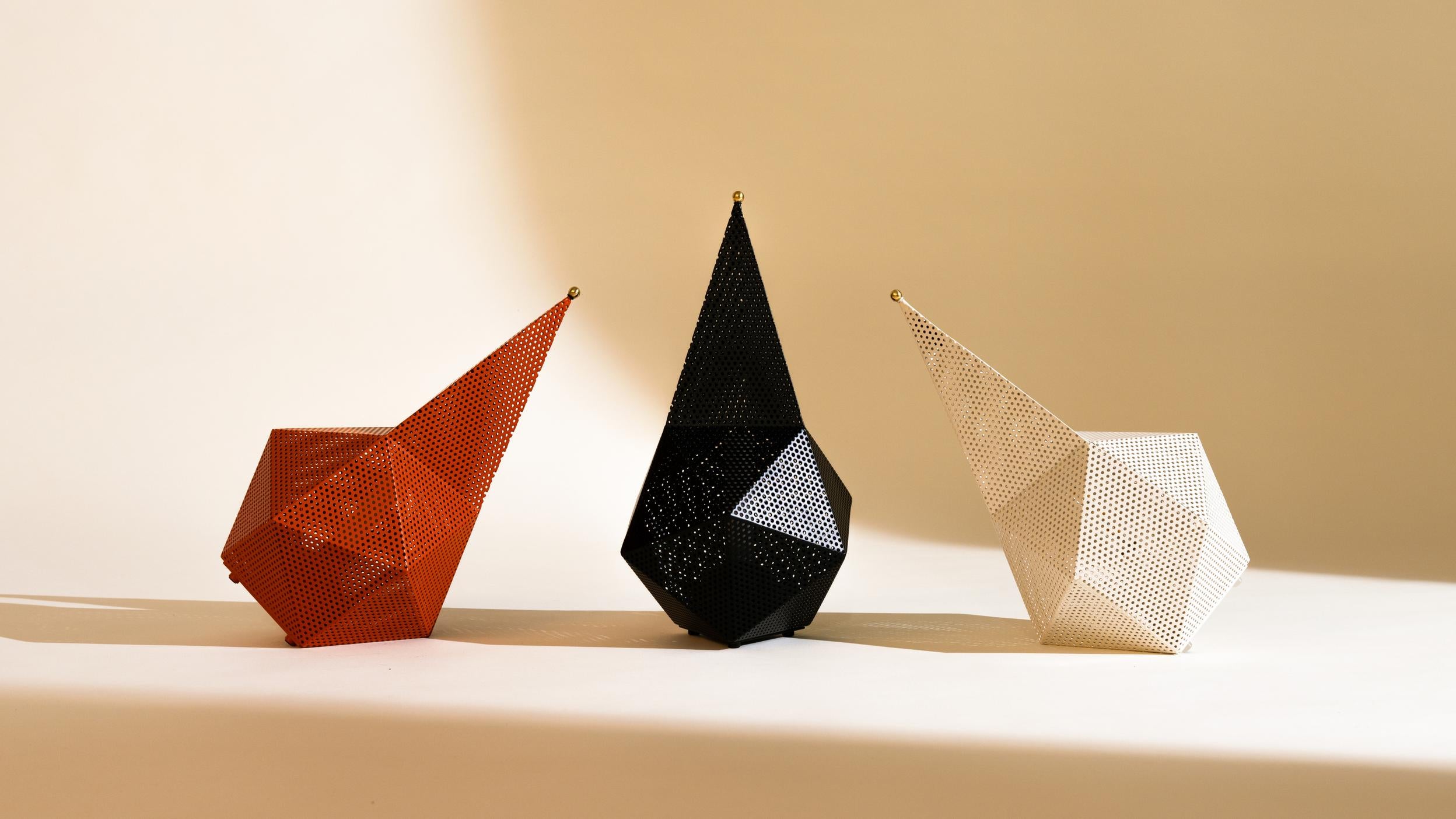 Prenosná lampa BAGDAD oranžová