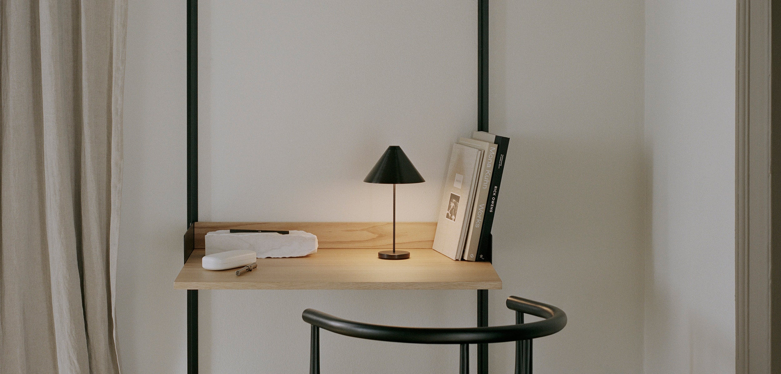 Portable lamp BROLLY black