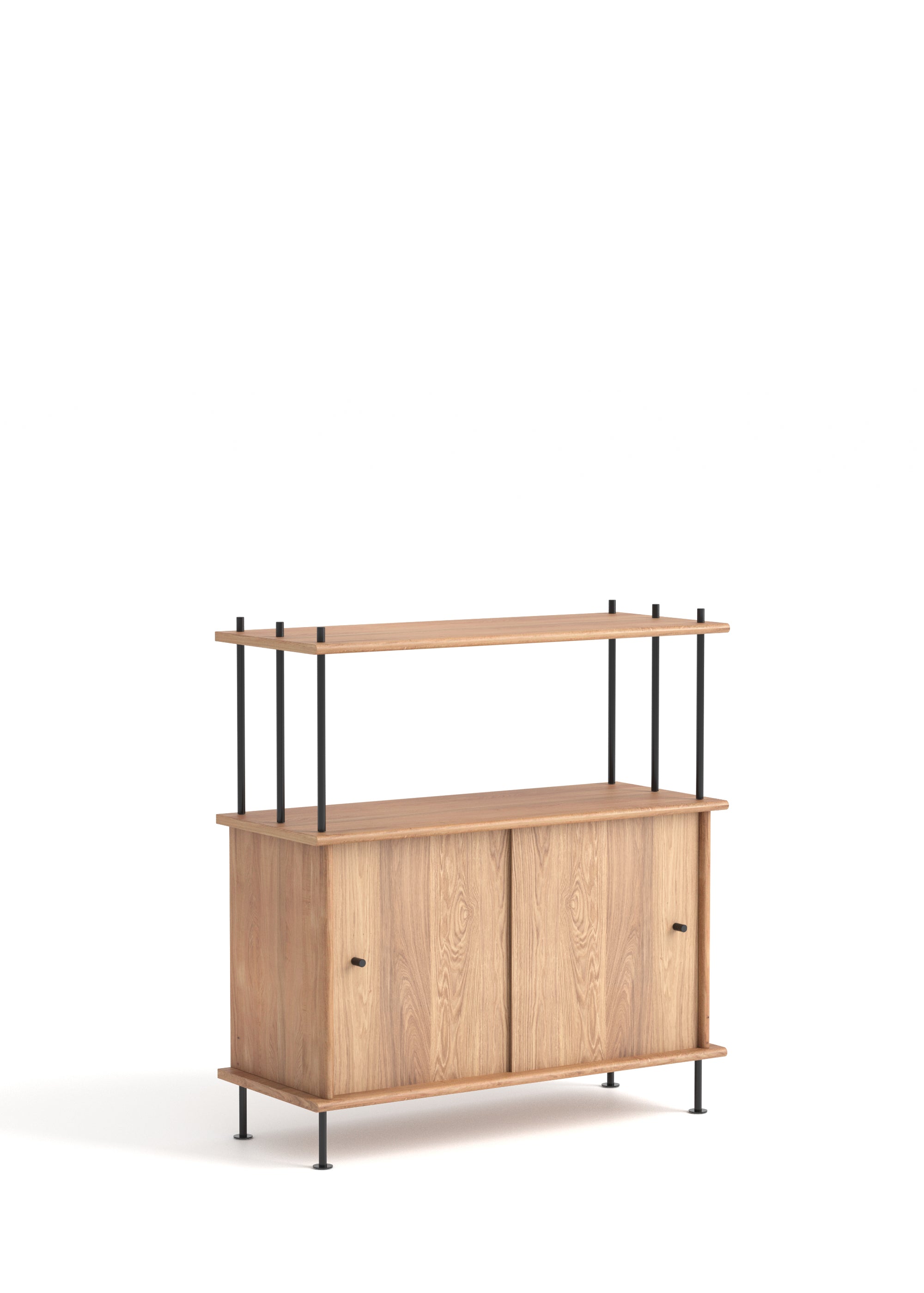 BAVA 100 Oak Wood Cabinet