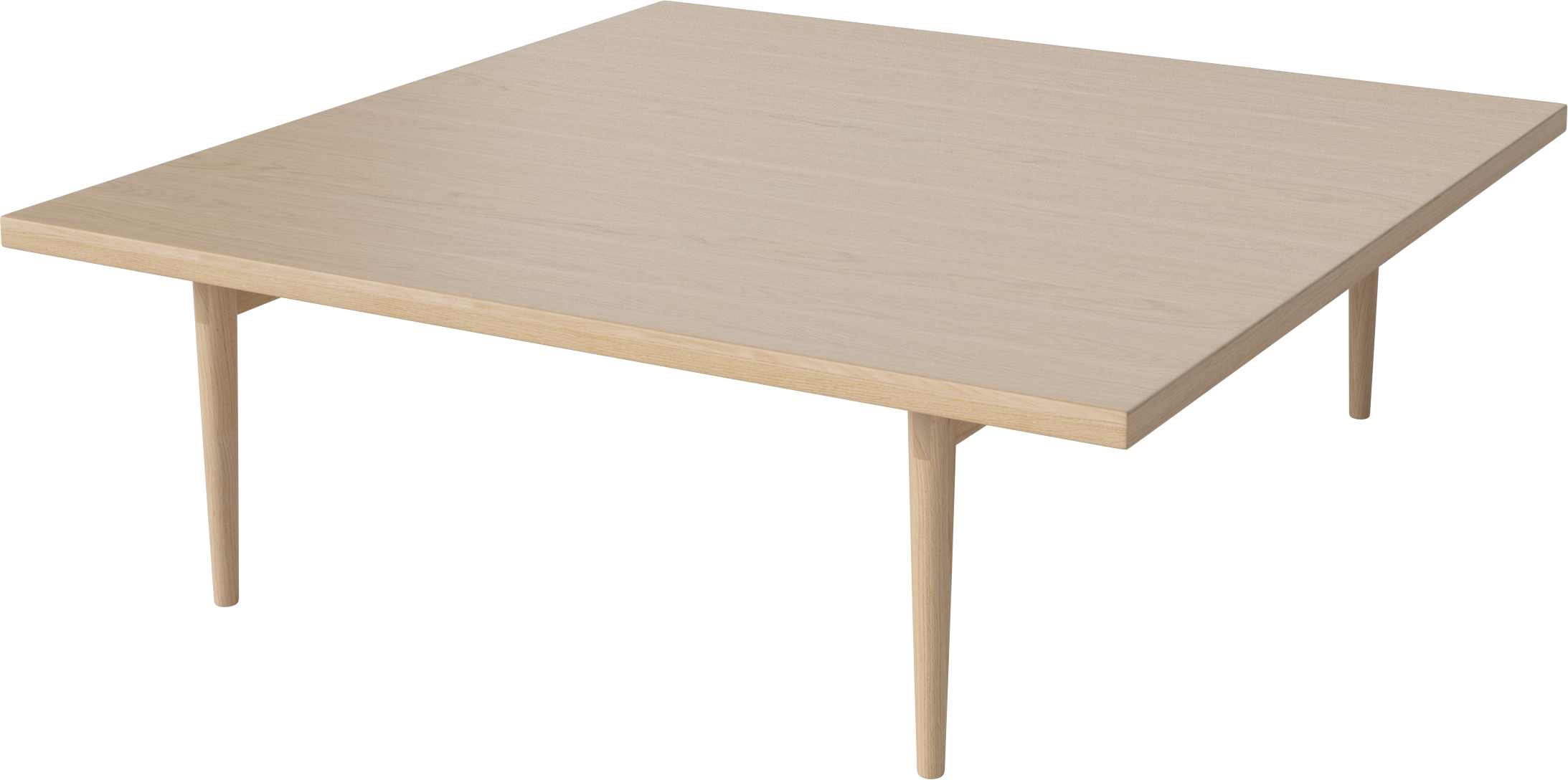 Kávový stolík BERLIN bielená dubová dyha