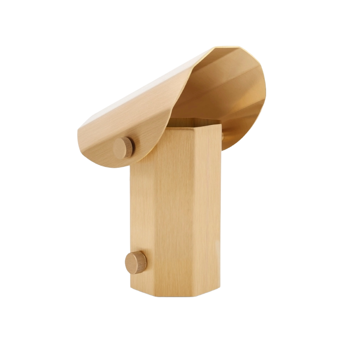 Prenosná lampa APOLIN brúsený mosadz