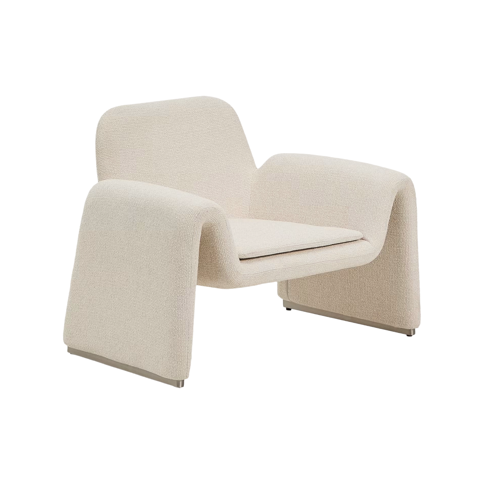 MELVIA beige armchair