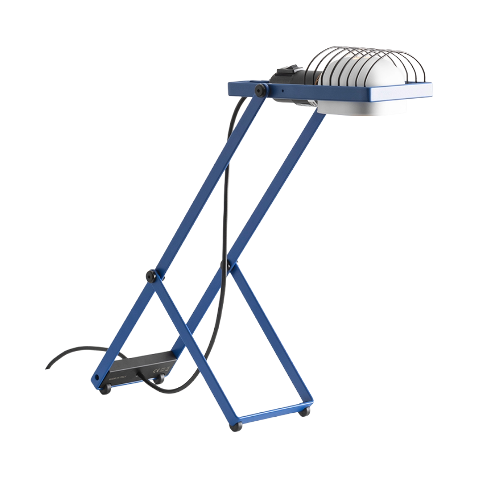 Stolná lampa nastaviteľná SINTESI modrá