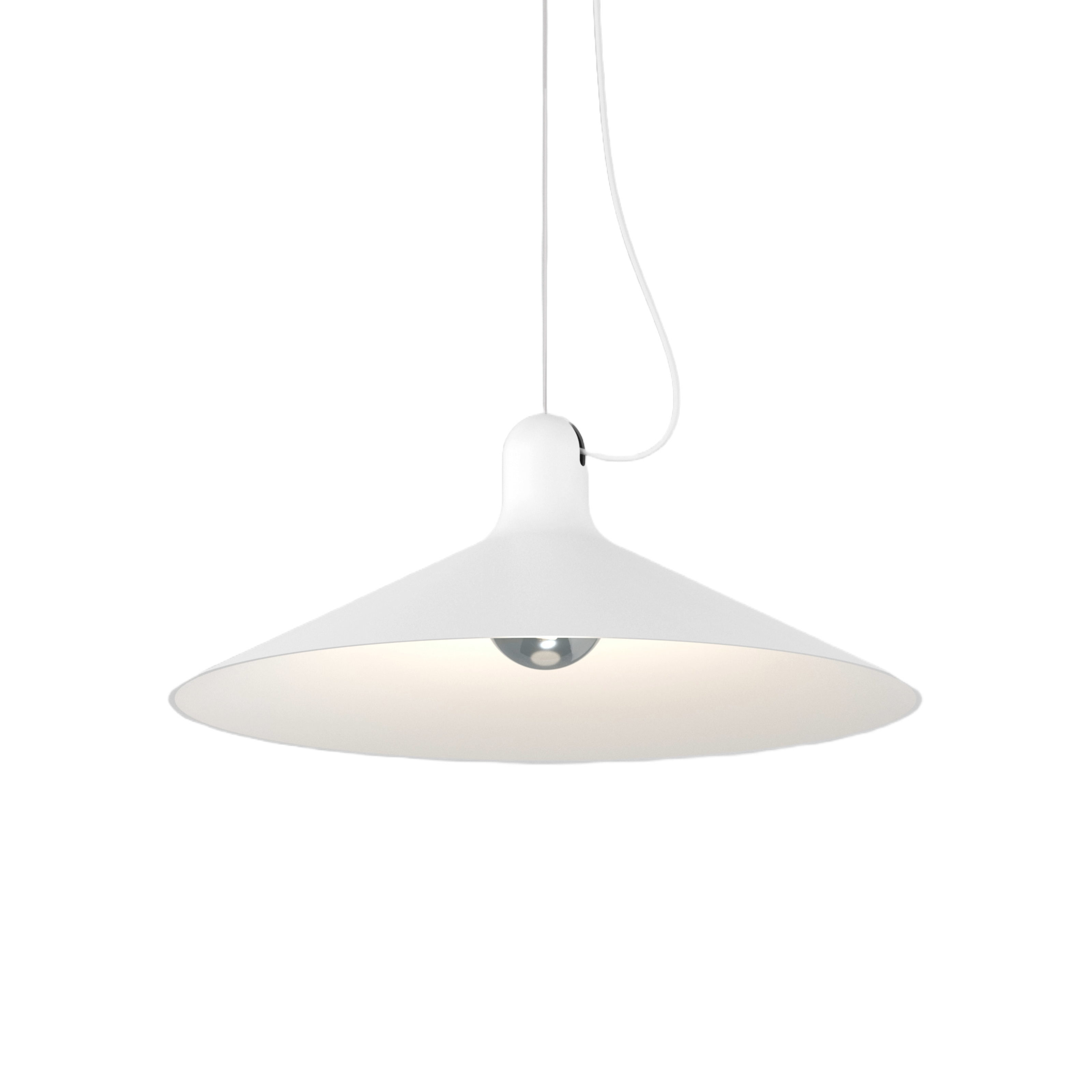 CONA white pendant lamp