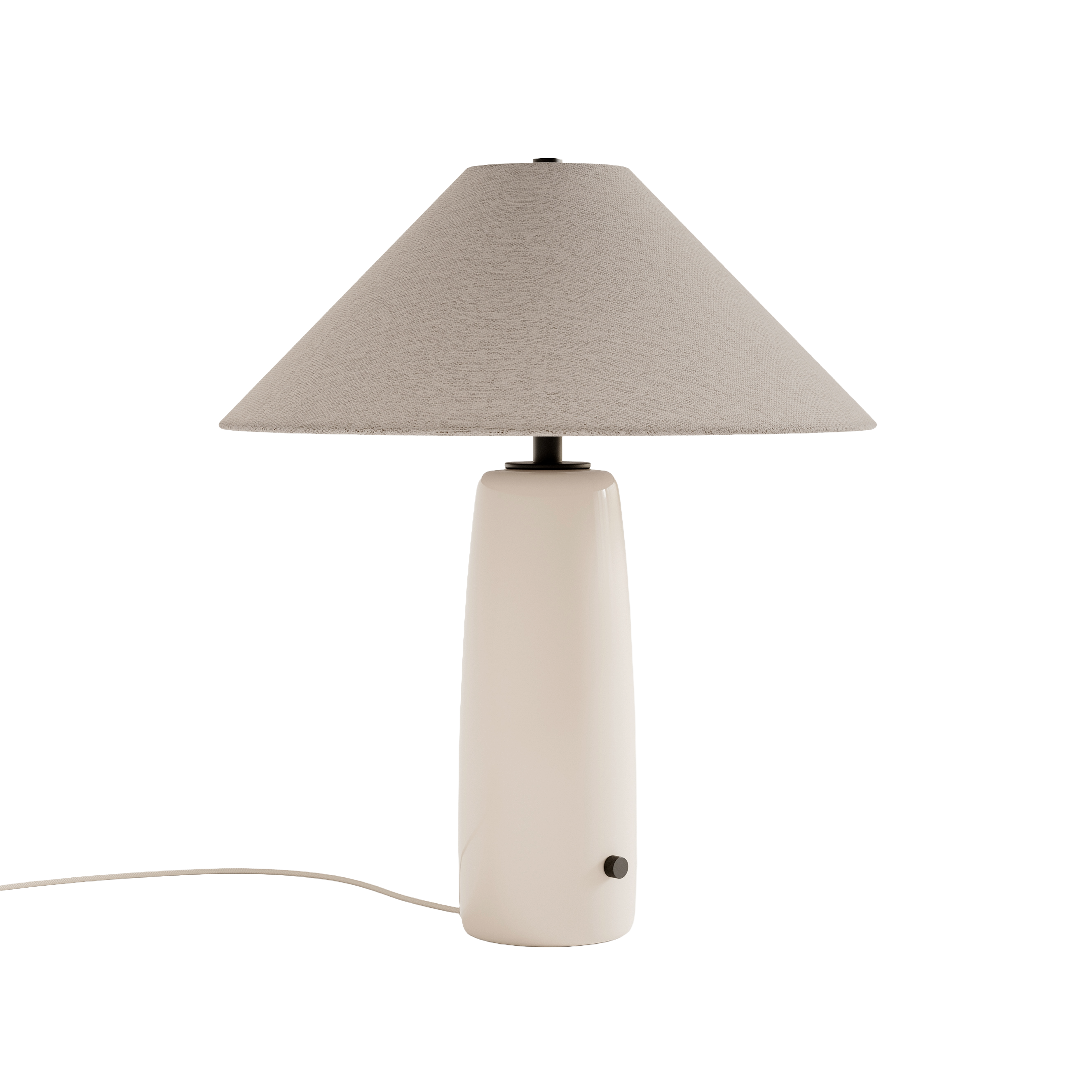 BATON beige table lamp