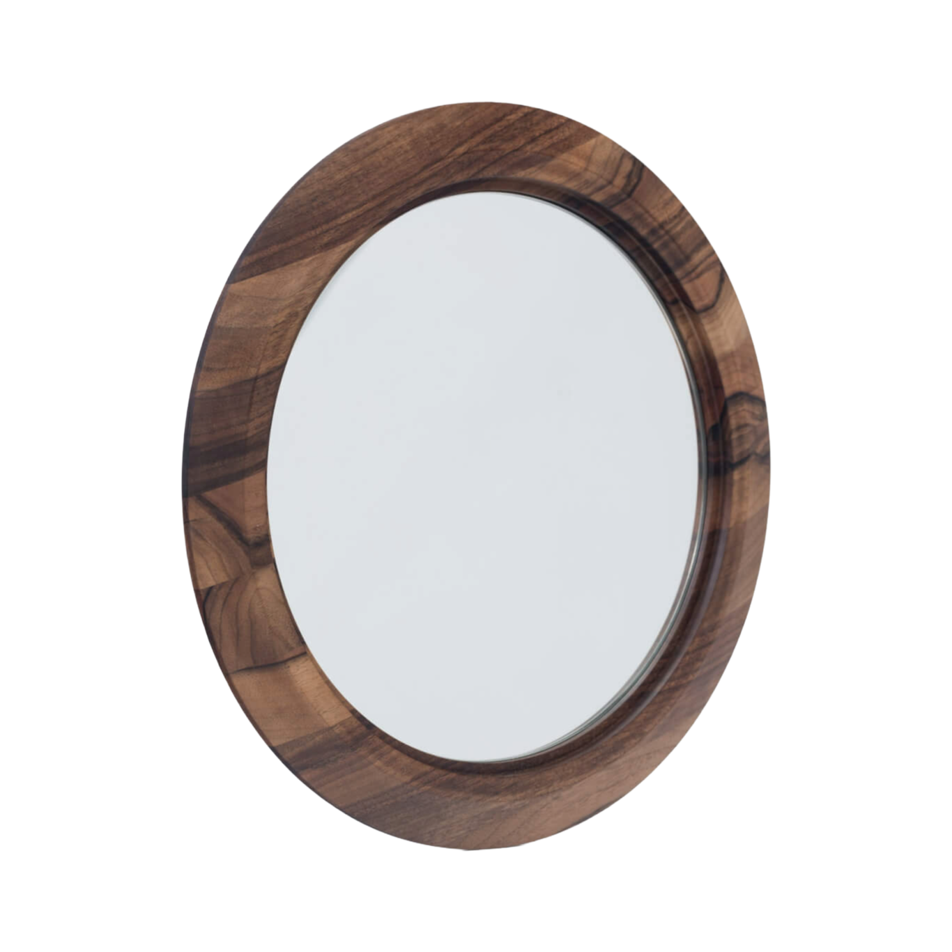 Disk Mirror 1 Walnut