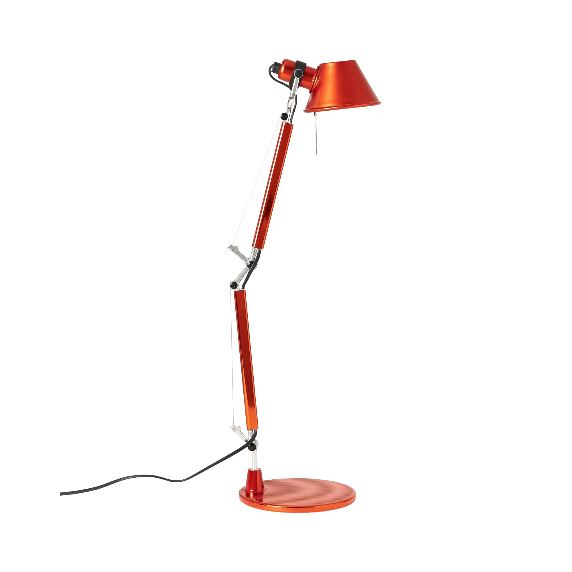 Stolná lampa nastaviteľná TOLOMEO MICRO matná oranžová