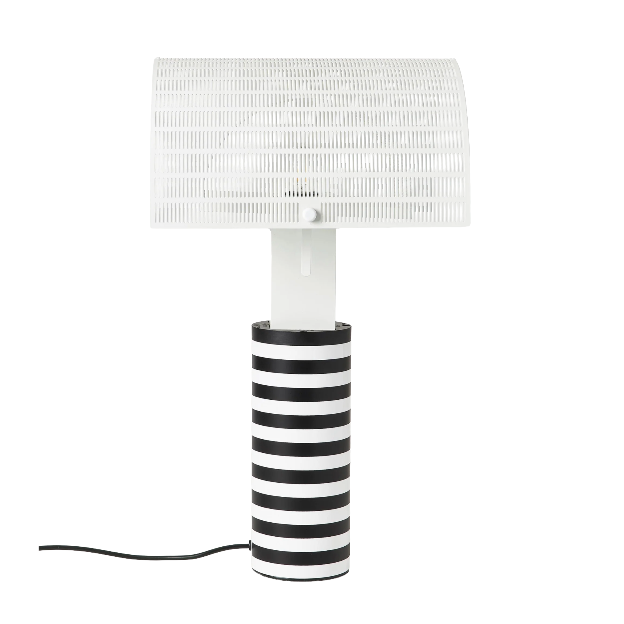 SHOGUN White Table Lamp with Black