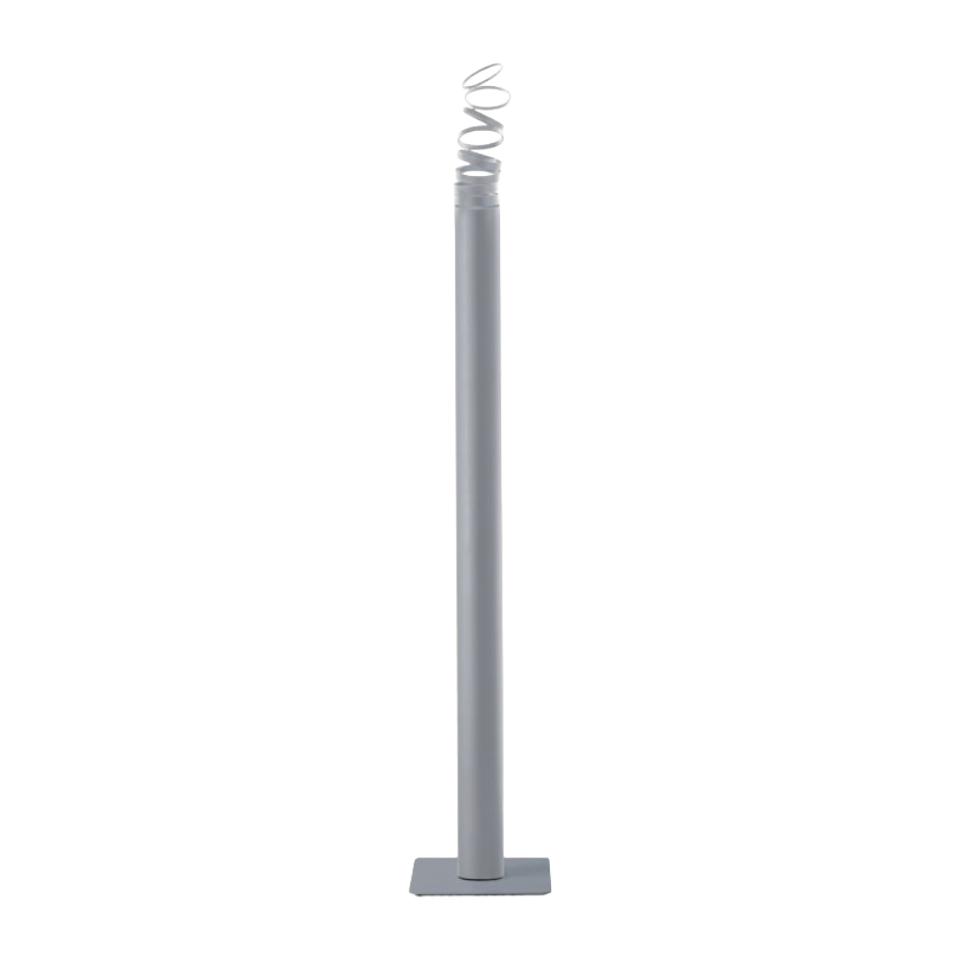 Stojaca lampa DECOMPOSE tmavosivá