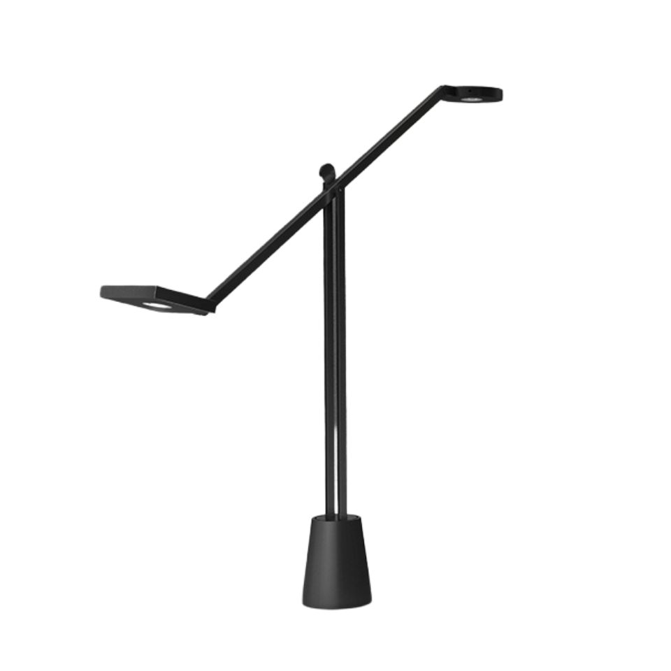 Stolná lampa nastaviteľná EQUILIBRIST čierna