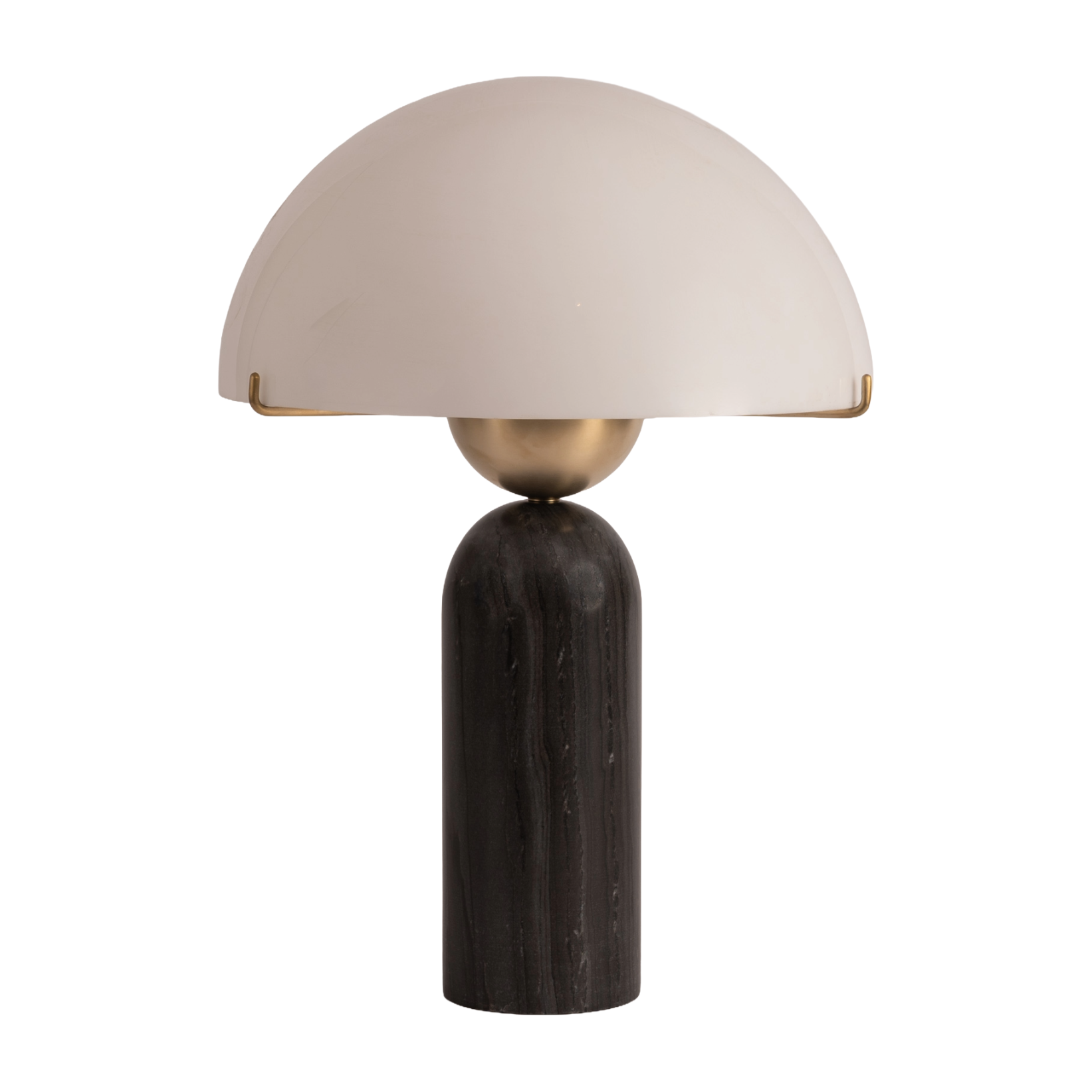 Stolná lampa PEONO čierny mramor