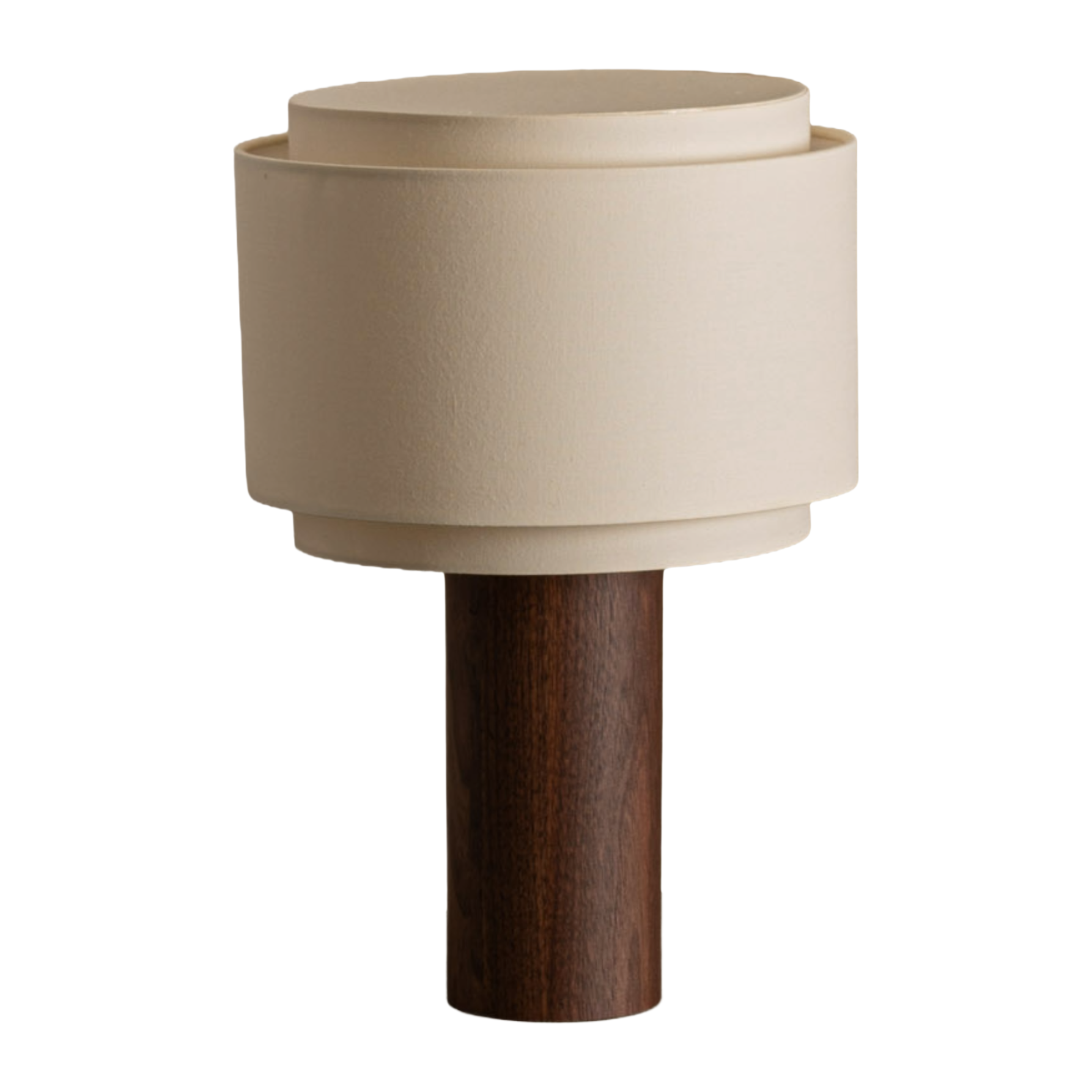 PIPITO DOUBLE Table Lamp Walnut Wood
