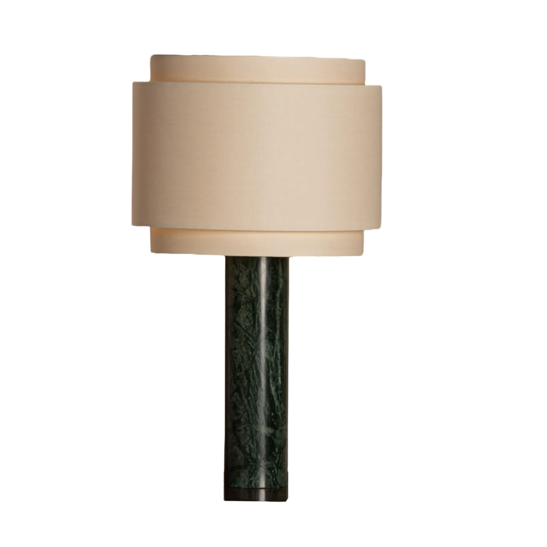 Stolná lampa PIPO DUOBLE zelený mramor