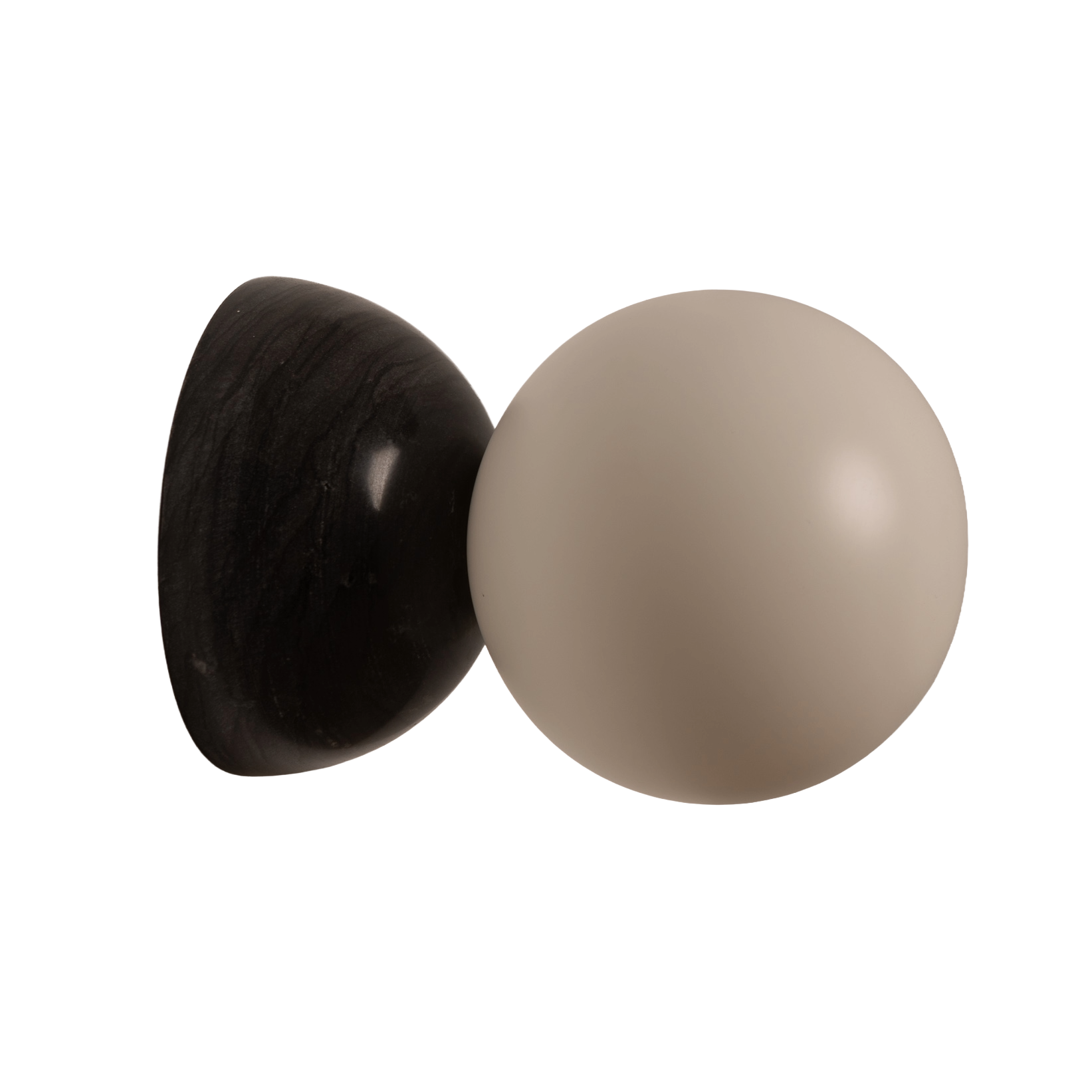 Wall lamp EKLIPSO black marble