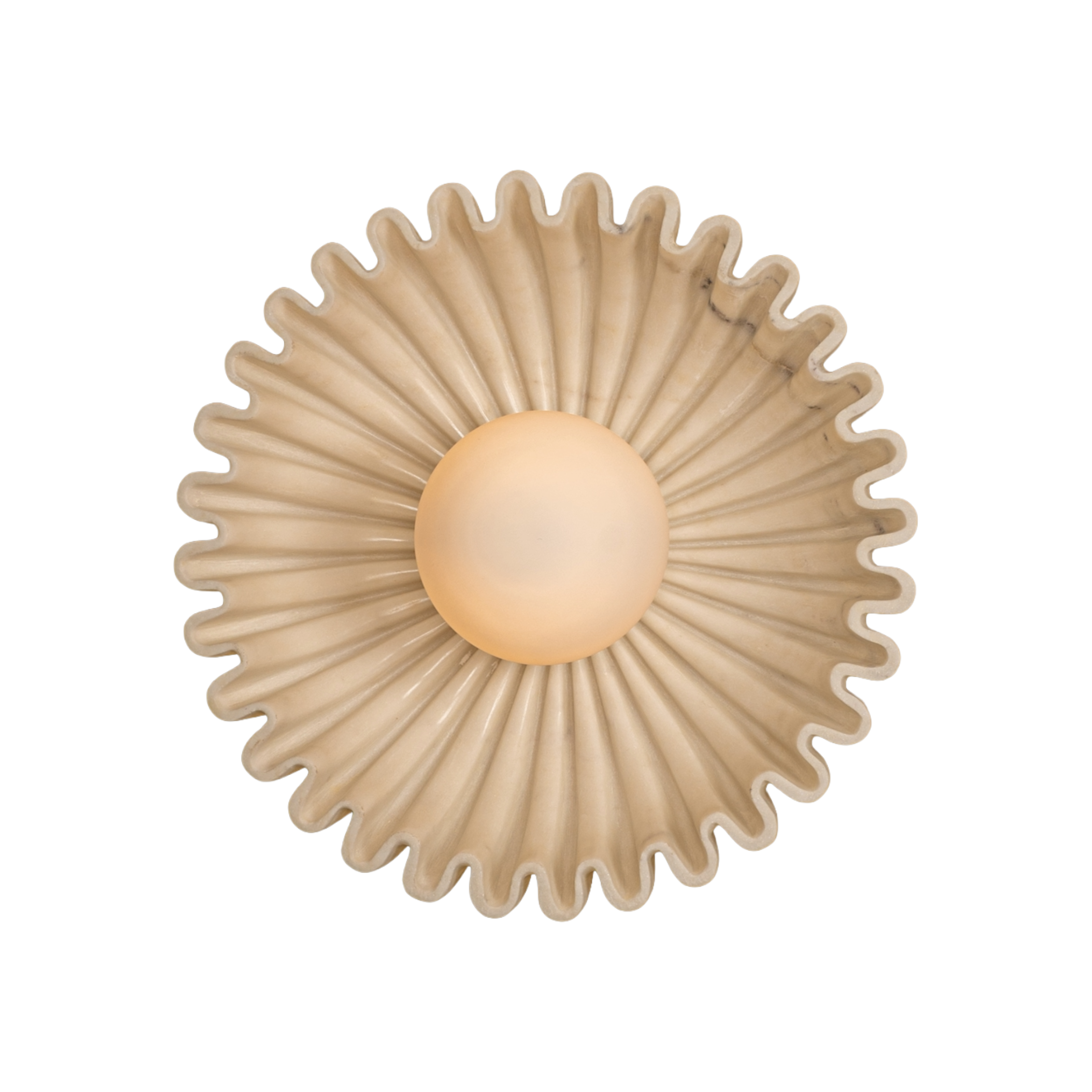 Nástenné svietidlo OSTRO biely mramor