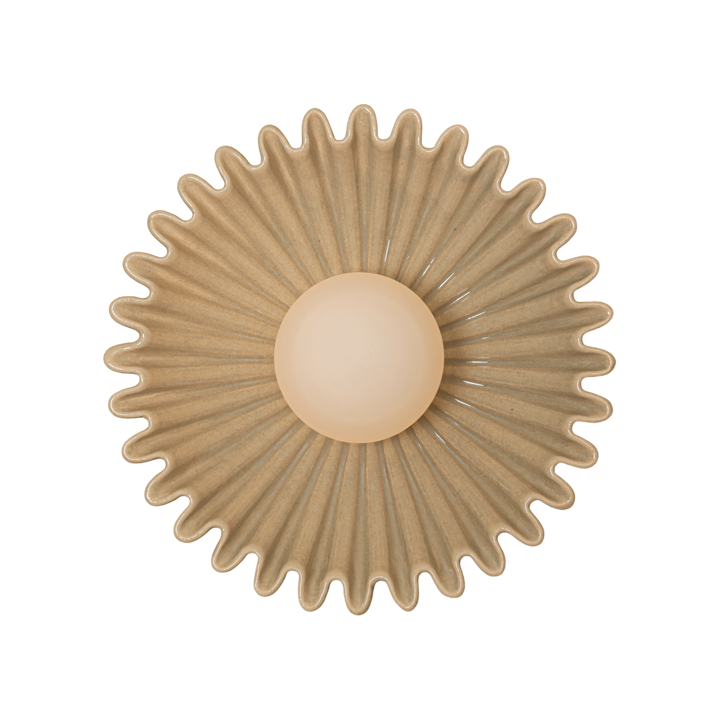 Ceramic Wall Lamp OSTRO Sand
