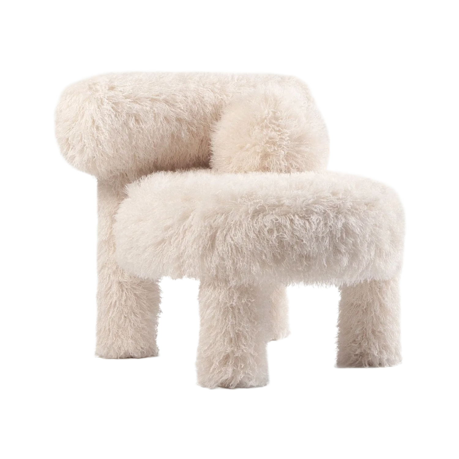 Fotel GROPIUS CS1 - FLUFFY EDITION umelé kožušiny