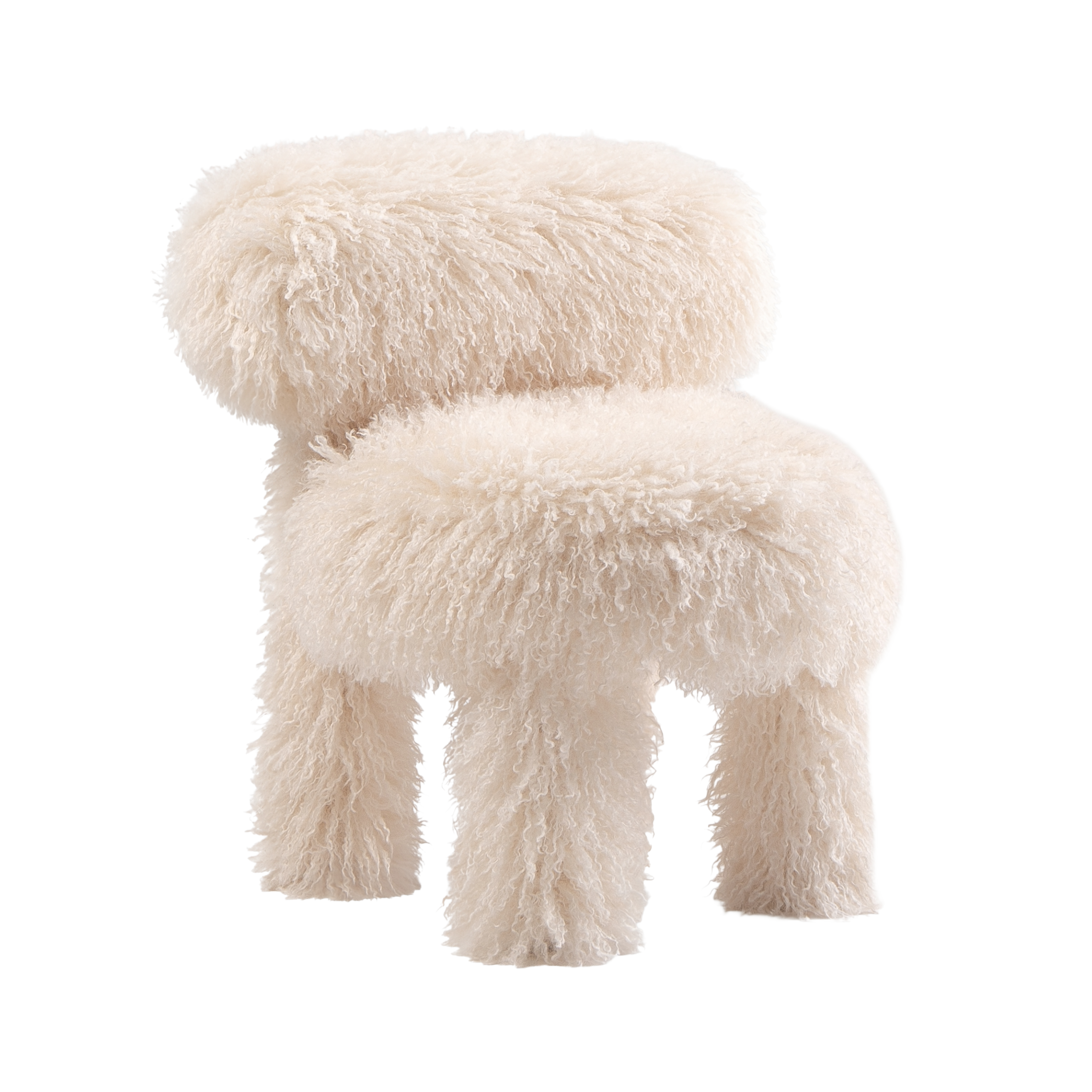 Children's Chair BABY GROPIUS CS1 - FLUFFY EDITION artificial fur