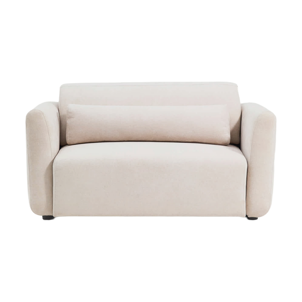 Sofa pre 2 osoby s elektrickým vysúvaním LARES béžový šenil
