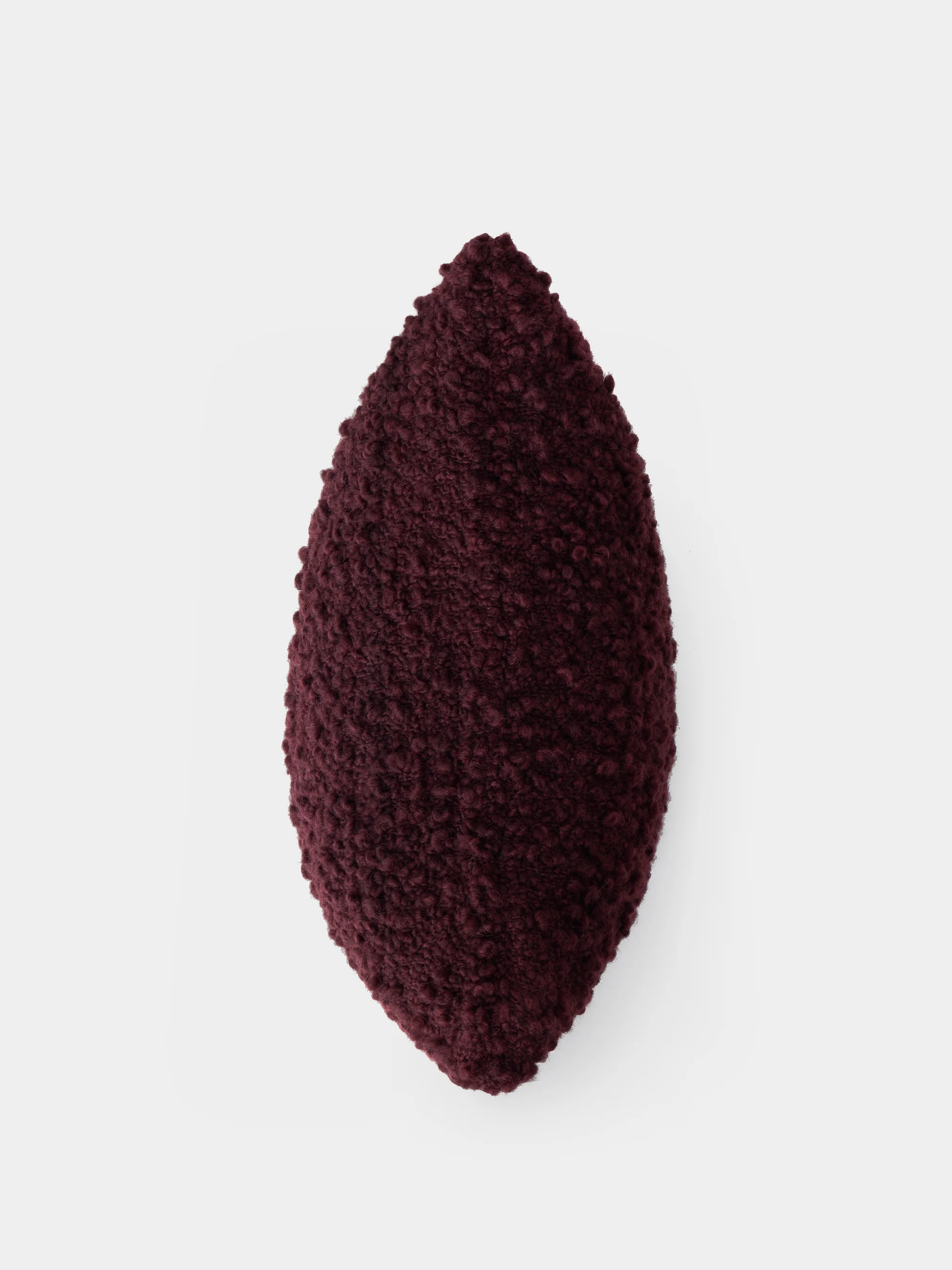 BOBBLE Cushion in Burgundy