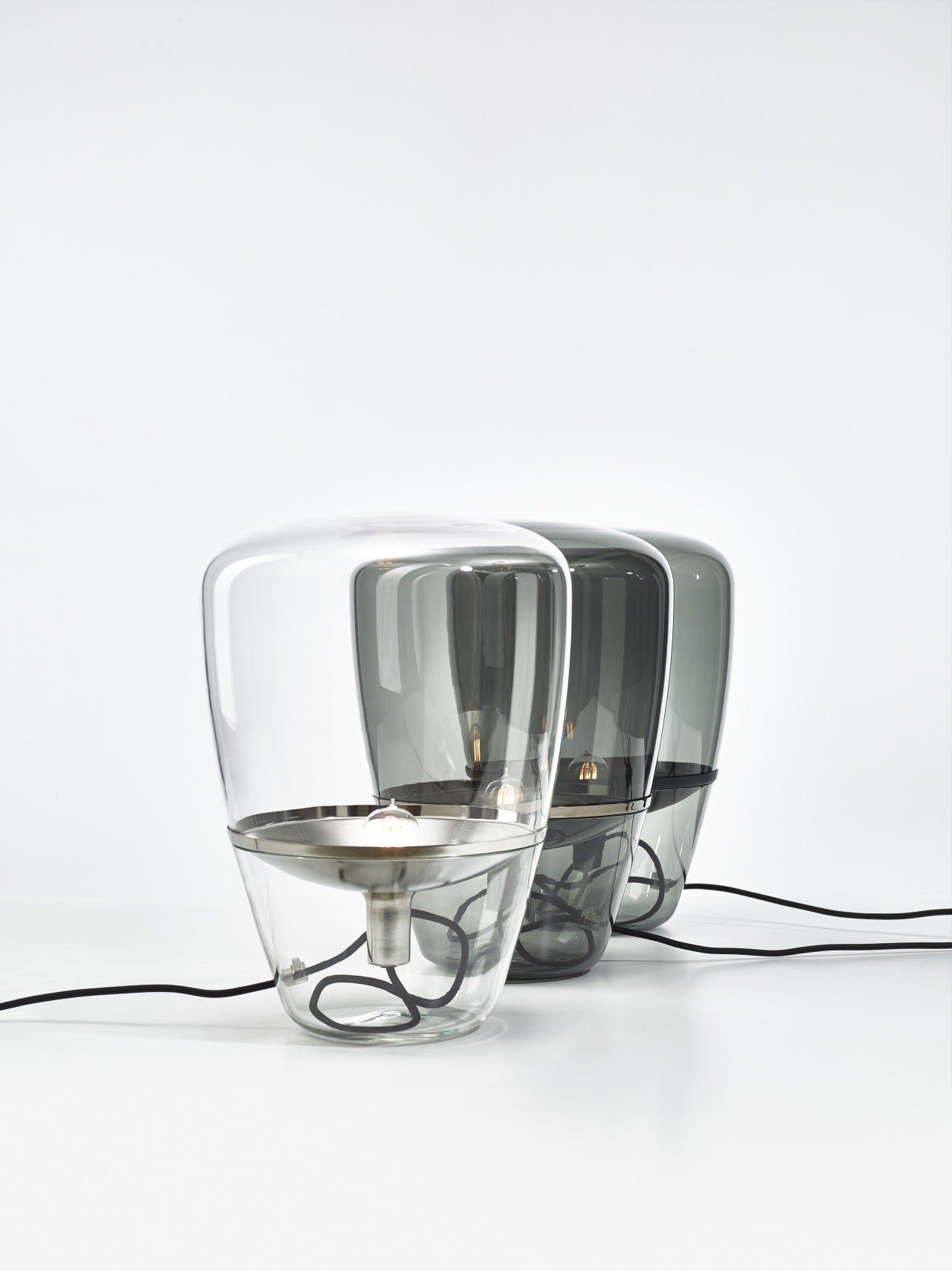 Stojaca lampa BALLOONS nafukované sklo