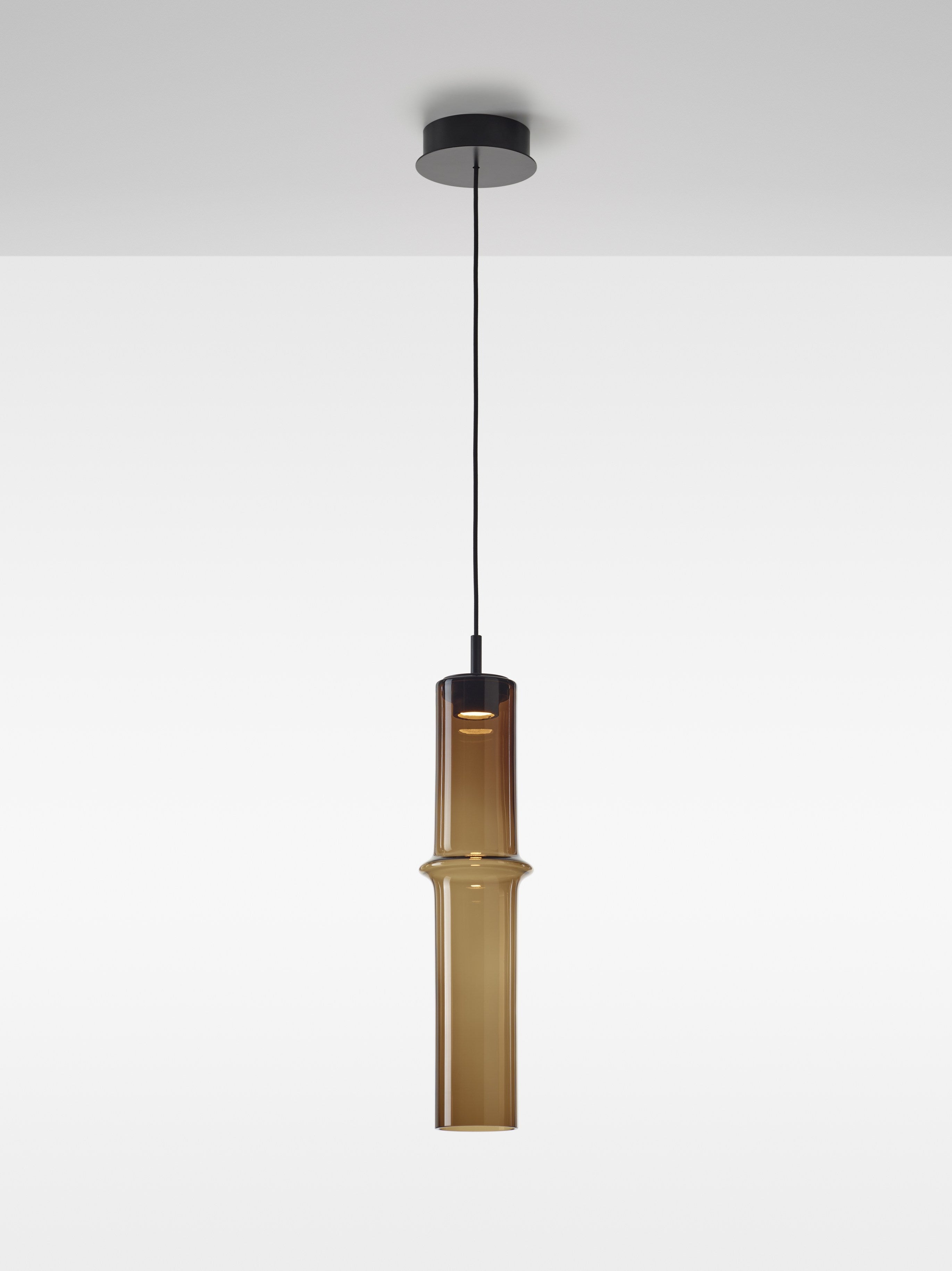 Závesná lampa BAMBOO FOREST sklo