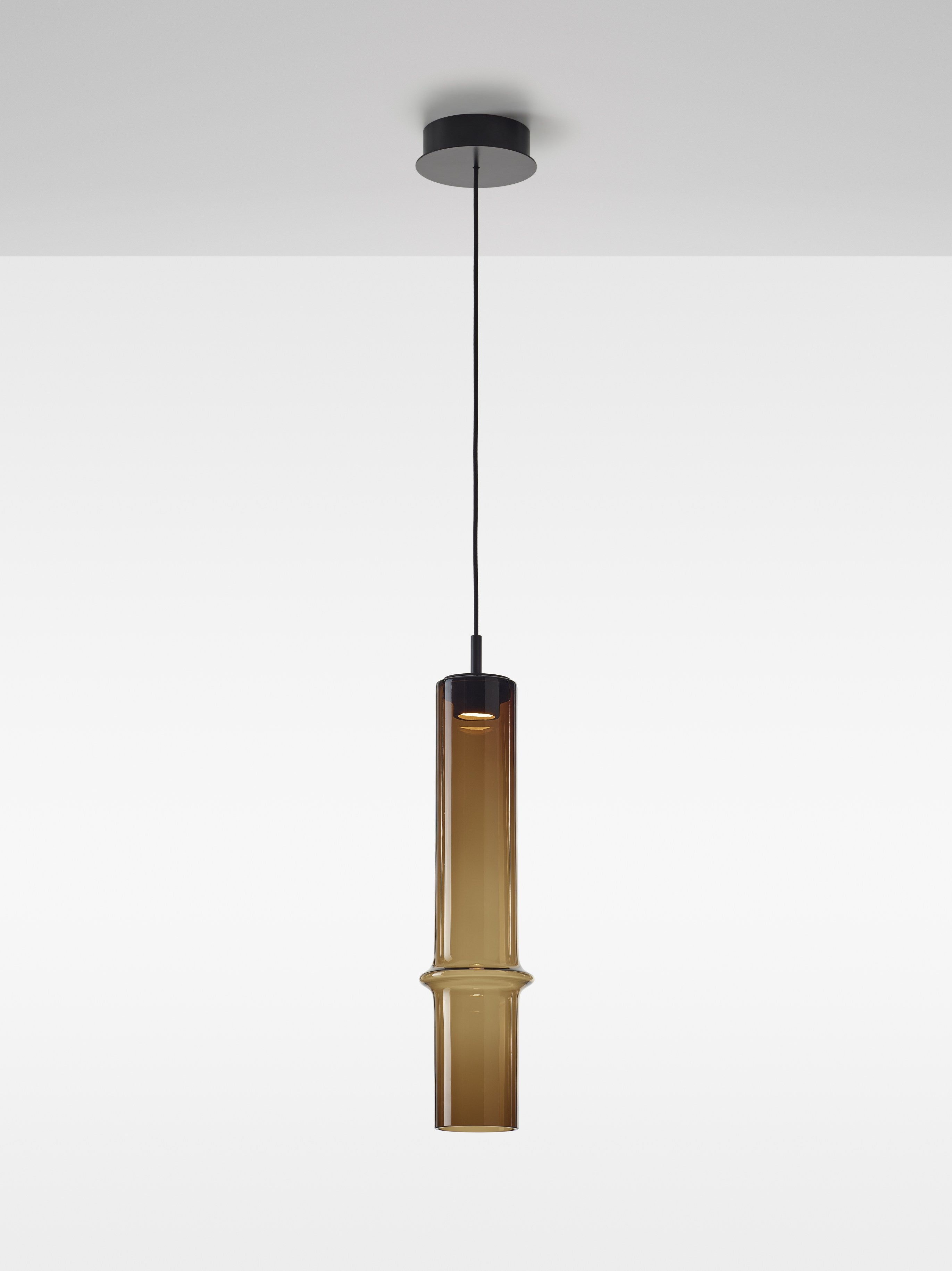 Závesná lampa BAMBOO FOREST sklo