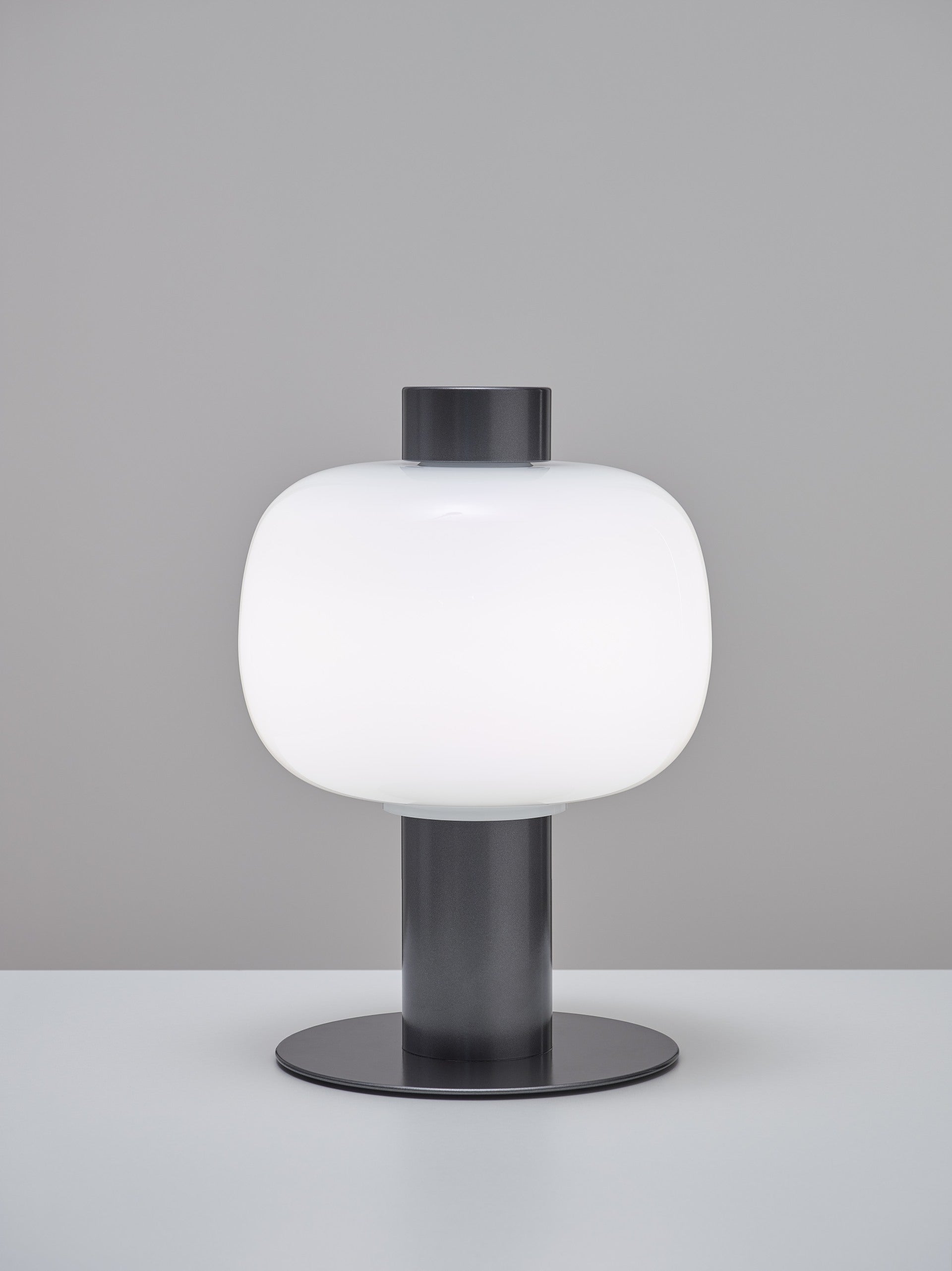 Outdoor floor lamp BONBORI blown glass