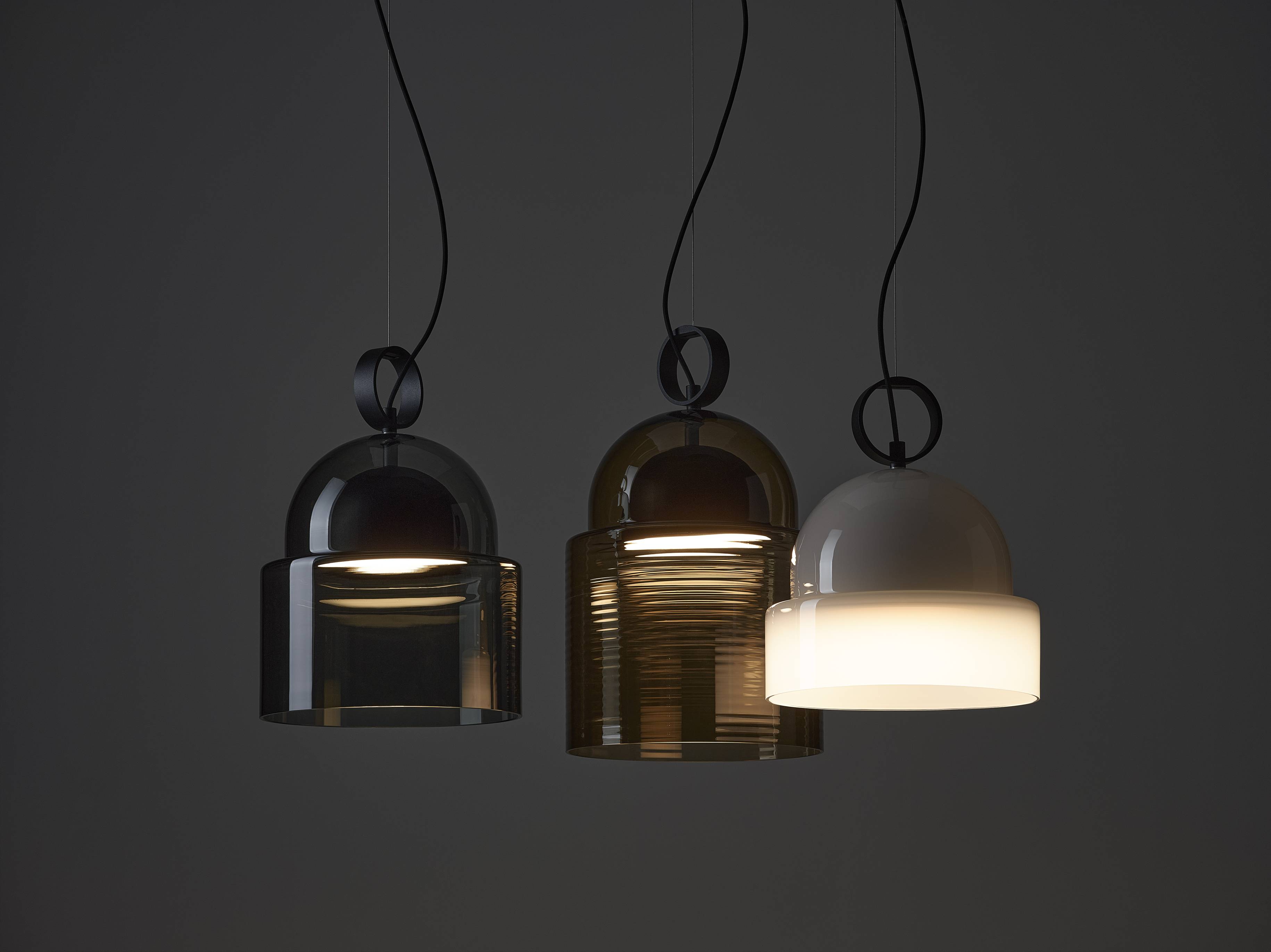 Závesná lampa DOME fúkané sklo