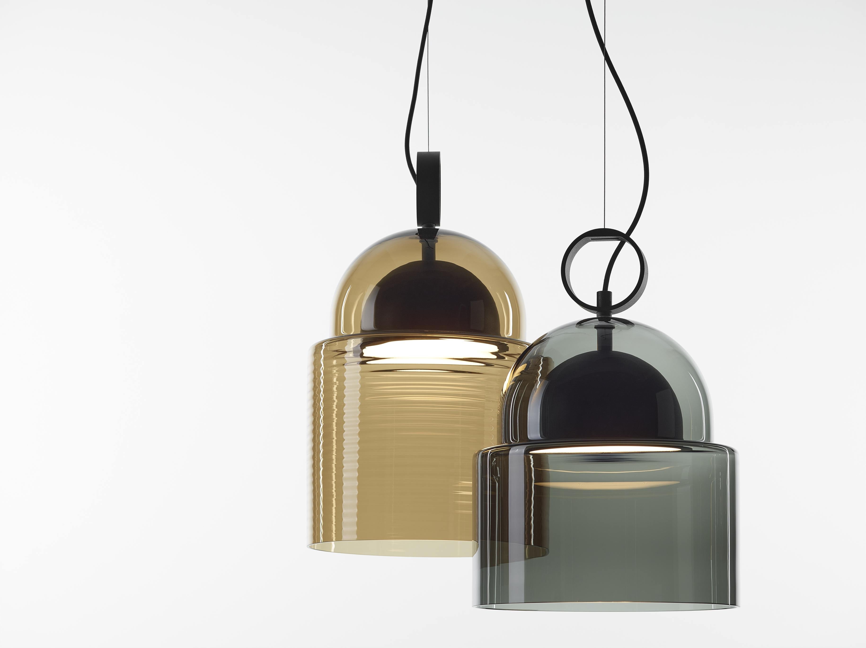 Závesná lampa DOME fúkané sklo